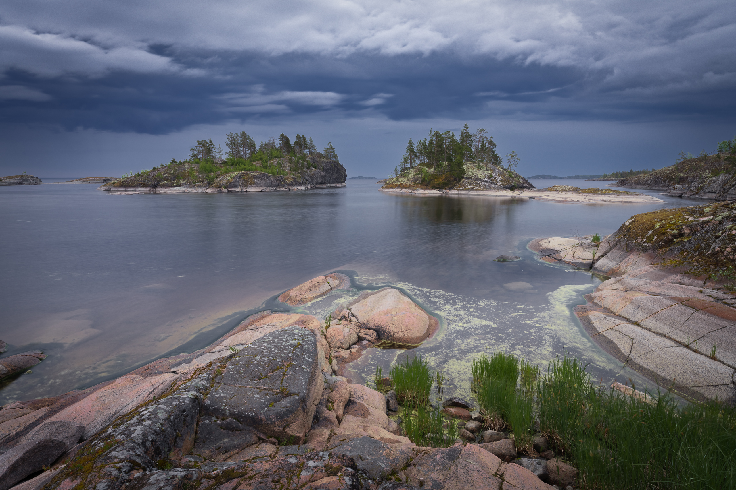 ладожские шхеры, пейзаж, восход, Mikhail Ioannisian