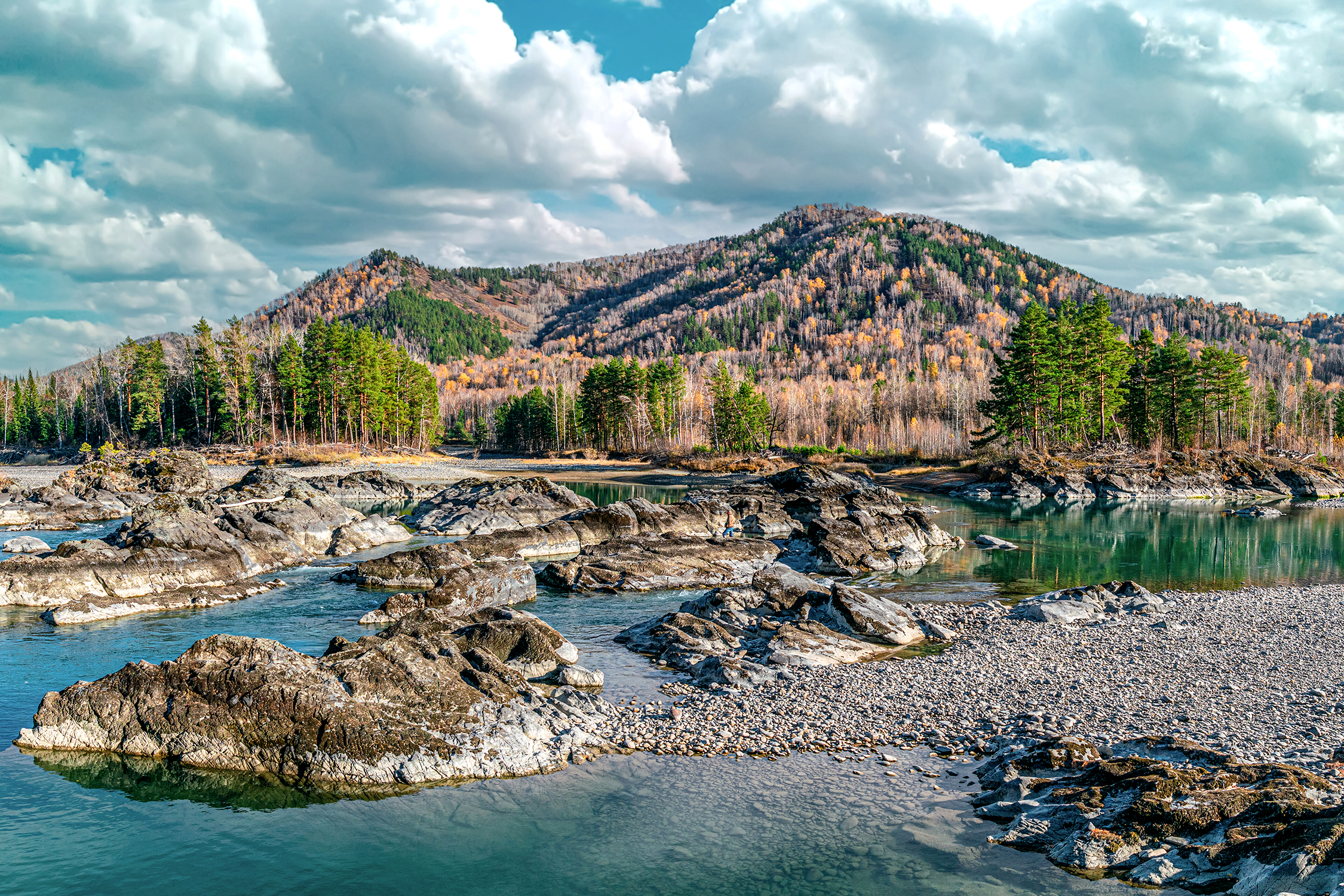 горный алтай, катунь, осень, Татаркин Вячеслав