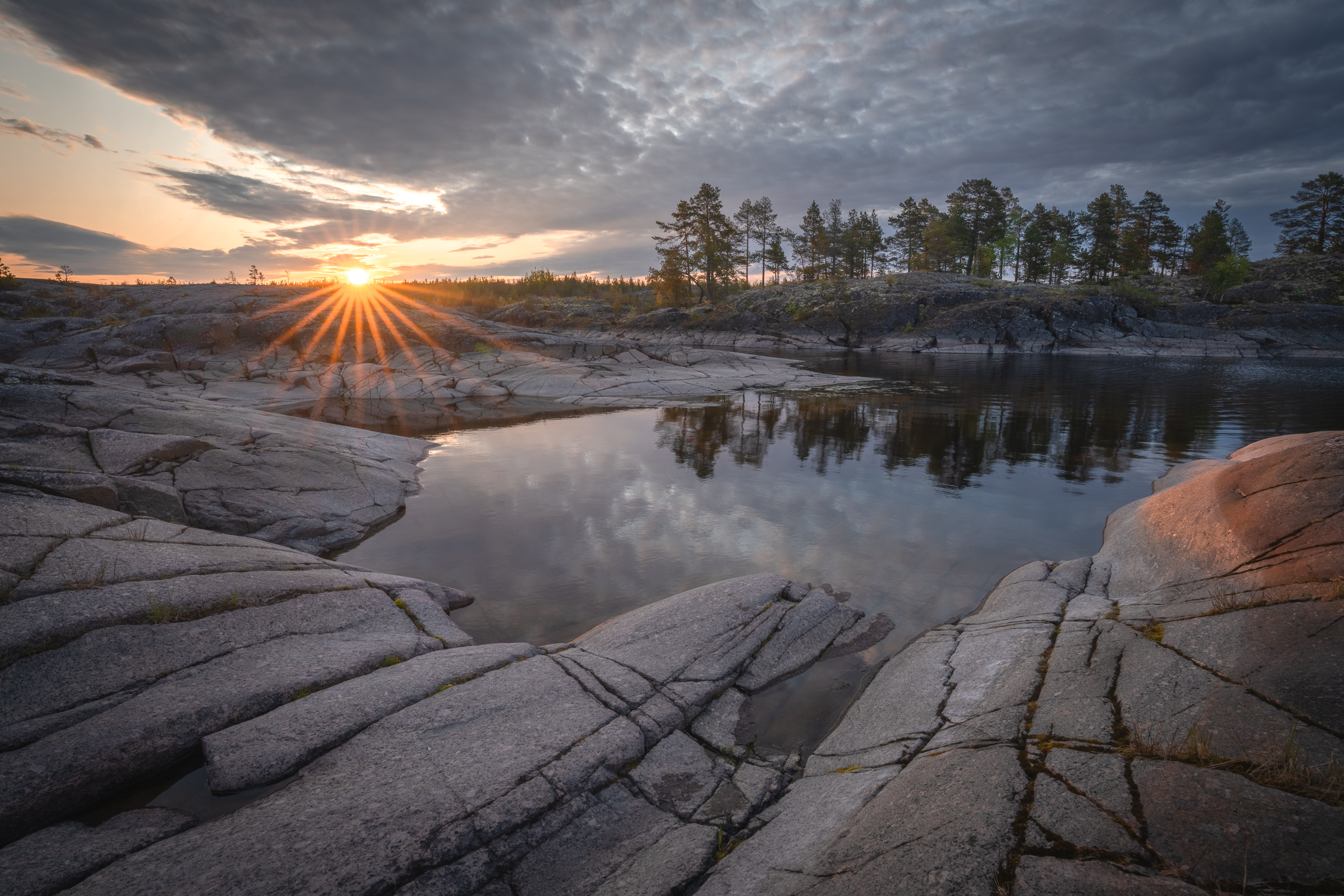 ладожские шхеры, пейзаж, восход, Mikhail Ioannisian