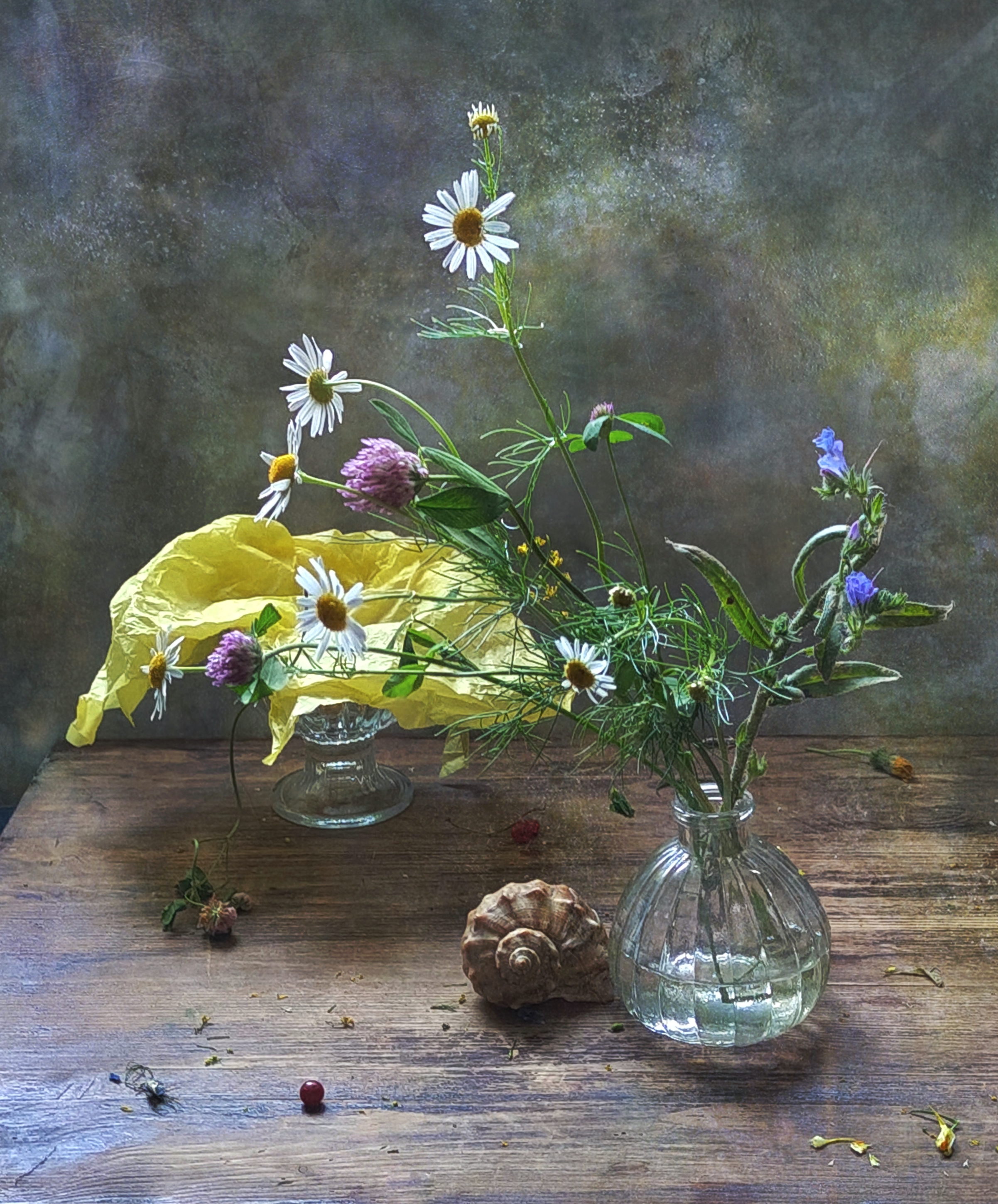 ваза, цветок, бумага, лето, Ирина Курмалеева