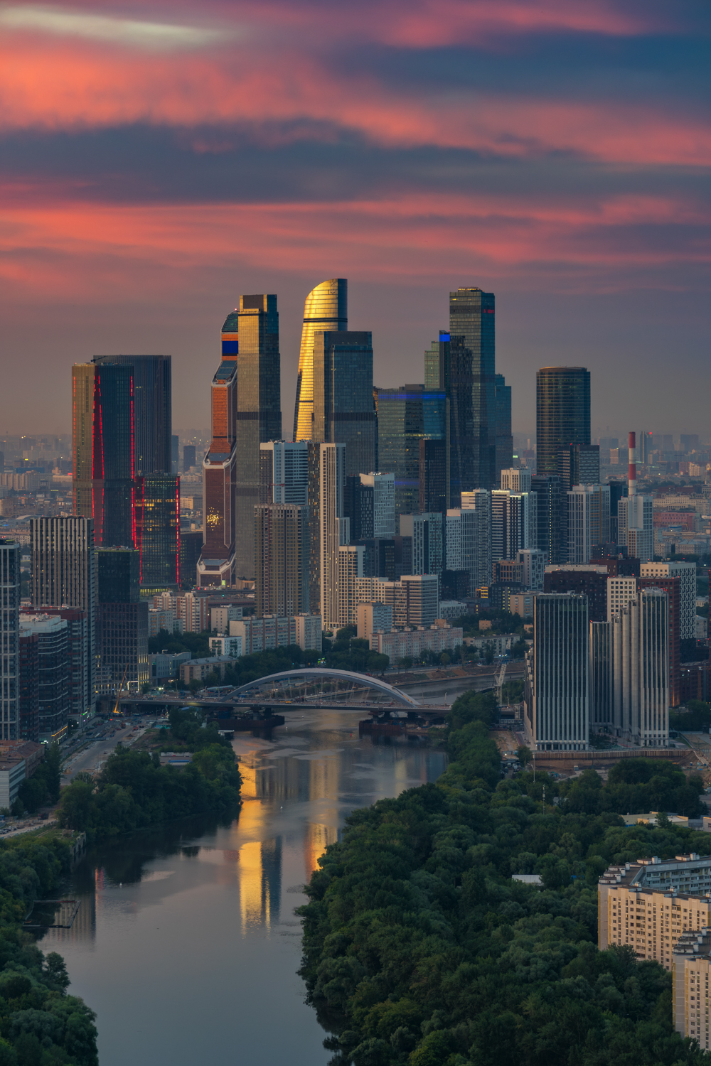 москва, россия, архитектура, небоскребы, cityscapes, architecture, skyscrapers, russia, moscow, sunrise, Tsybenko Kirill