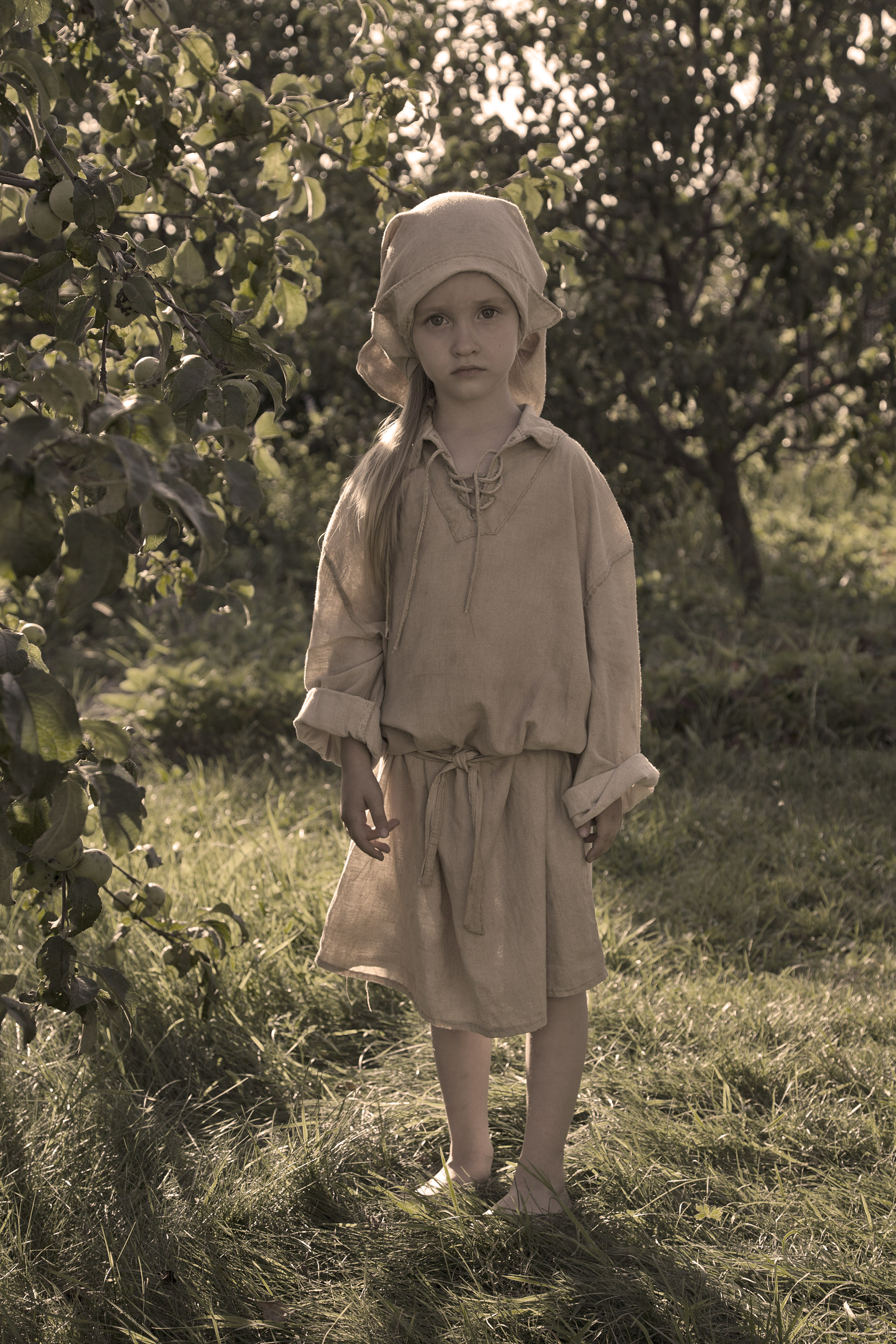 портрет маленько девочки, Виктор Кириллов