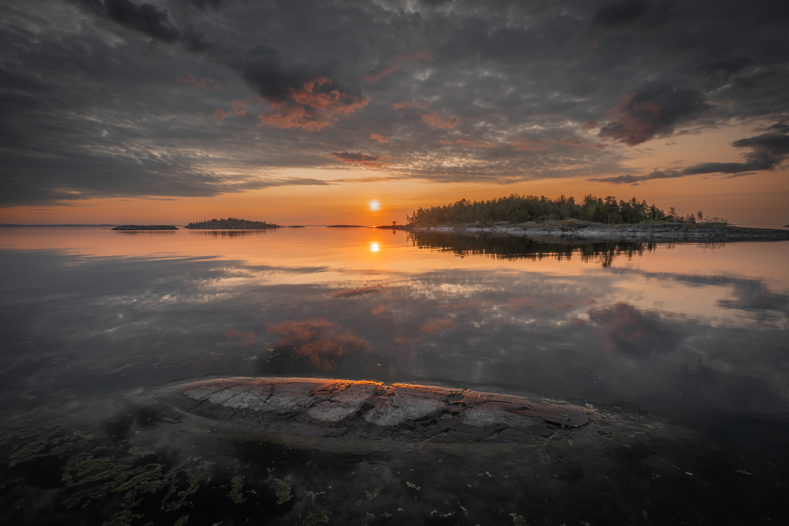 ладожские шхеры, пейзаж, восход, Mikhail Ioannisian