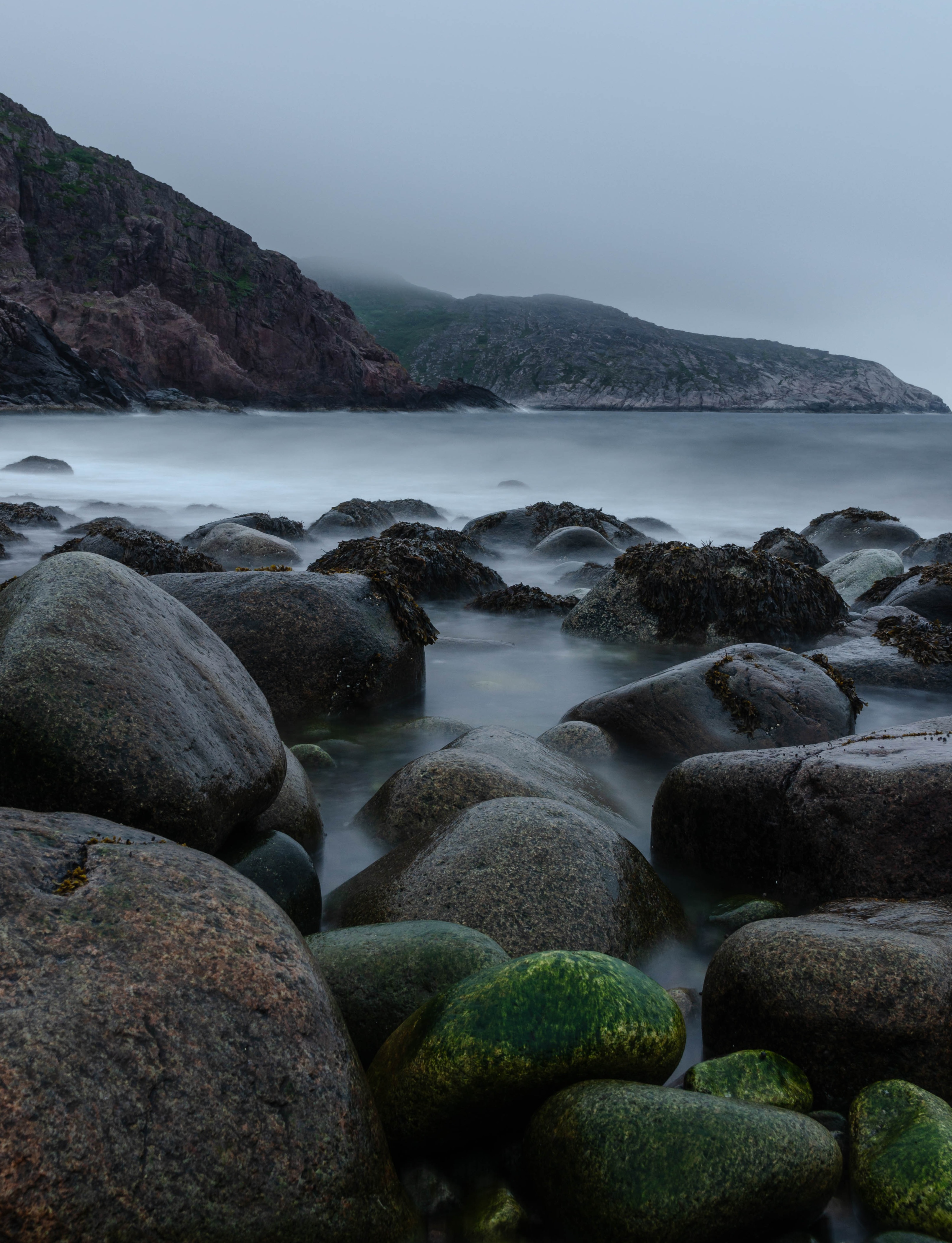 море, камни , волны, длинная выдержка, скалы териберка, баренцево море, long exposure, landscape, seascape, sea, sky, небо, море, пейзаж, Alexey S