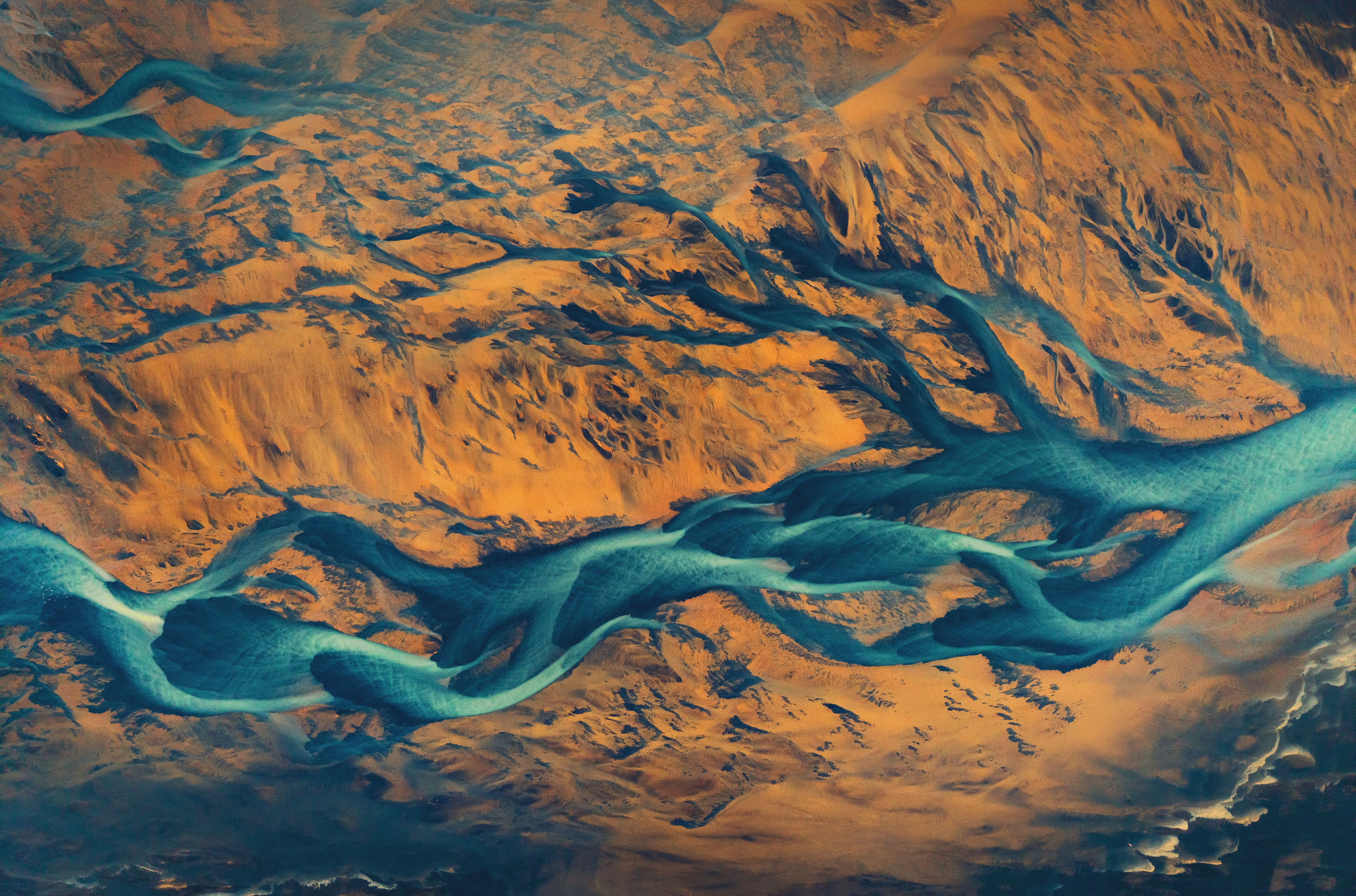 iceland, drone, dji, air3s, braided, rivers, texture, colors, , Matikas Julius