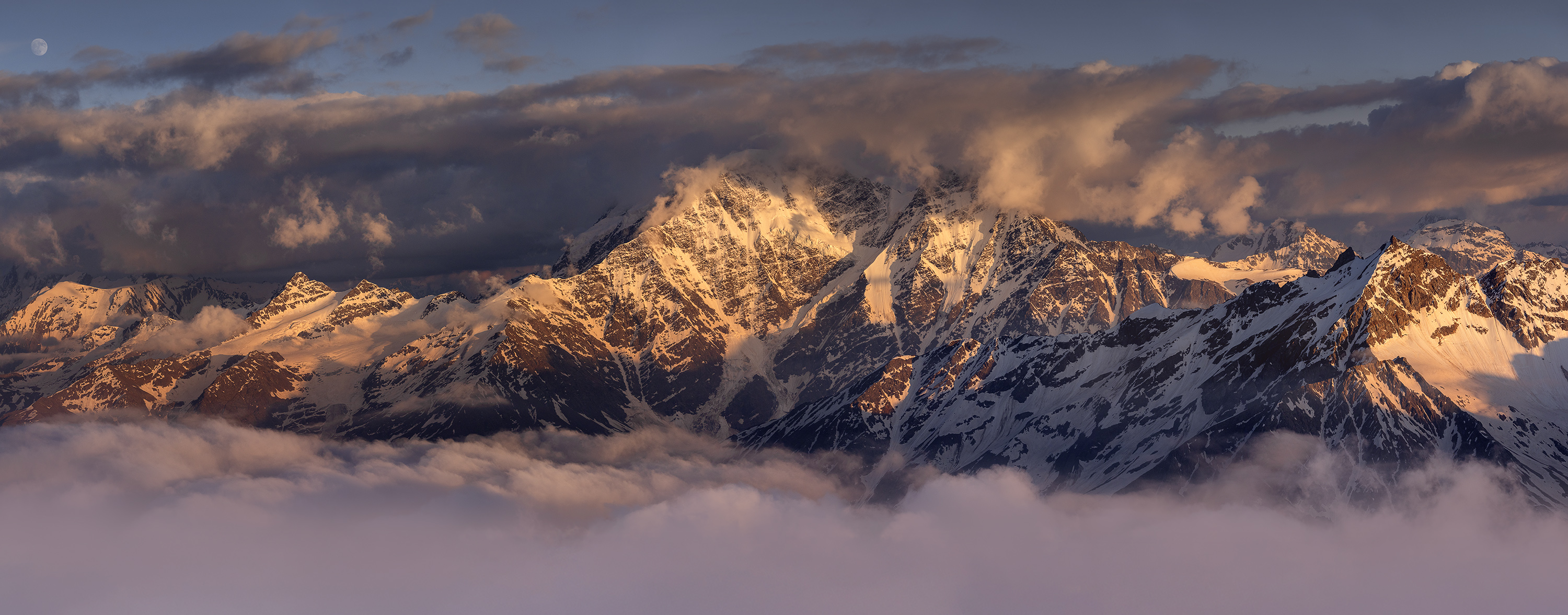 кавказ, приэльбрусье, горы, пейзаж, кбр, гкх, донгуз-орун,, Дмитрий Купрацевич
