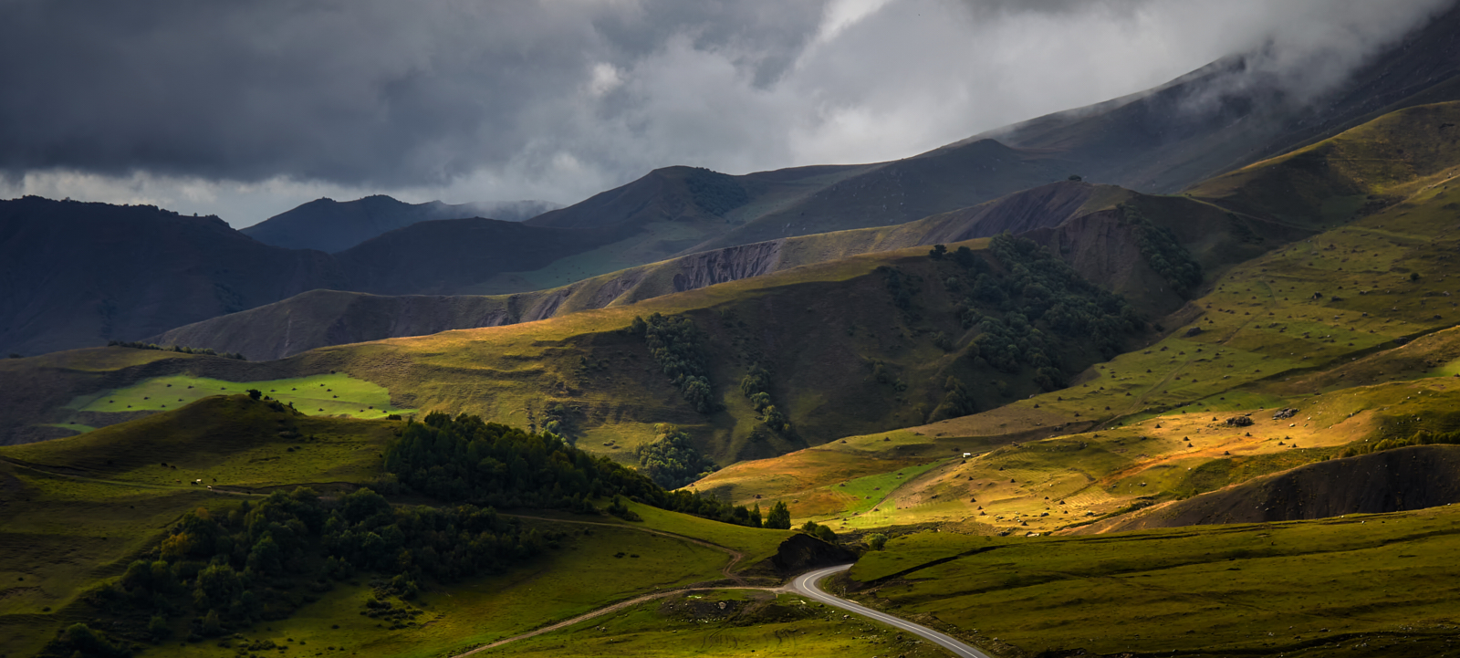 горы, свет, цвет, AndGenn