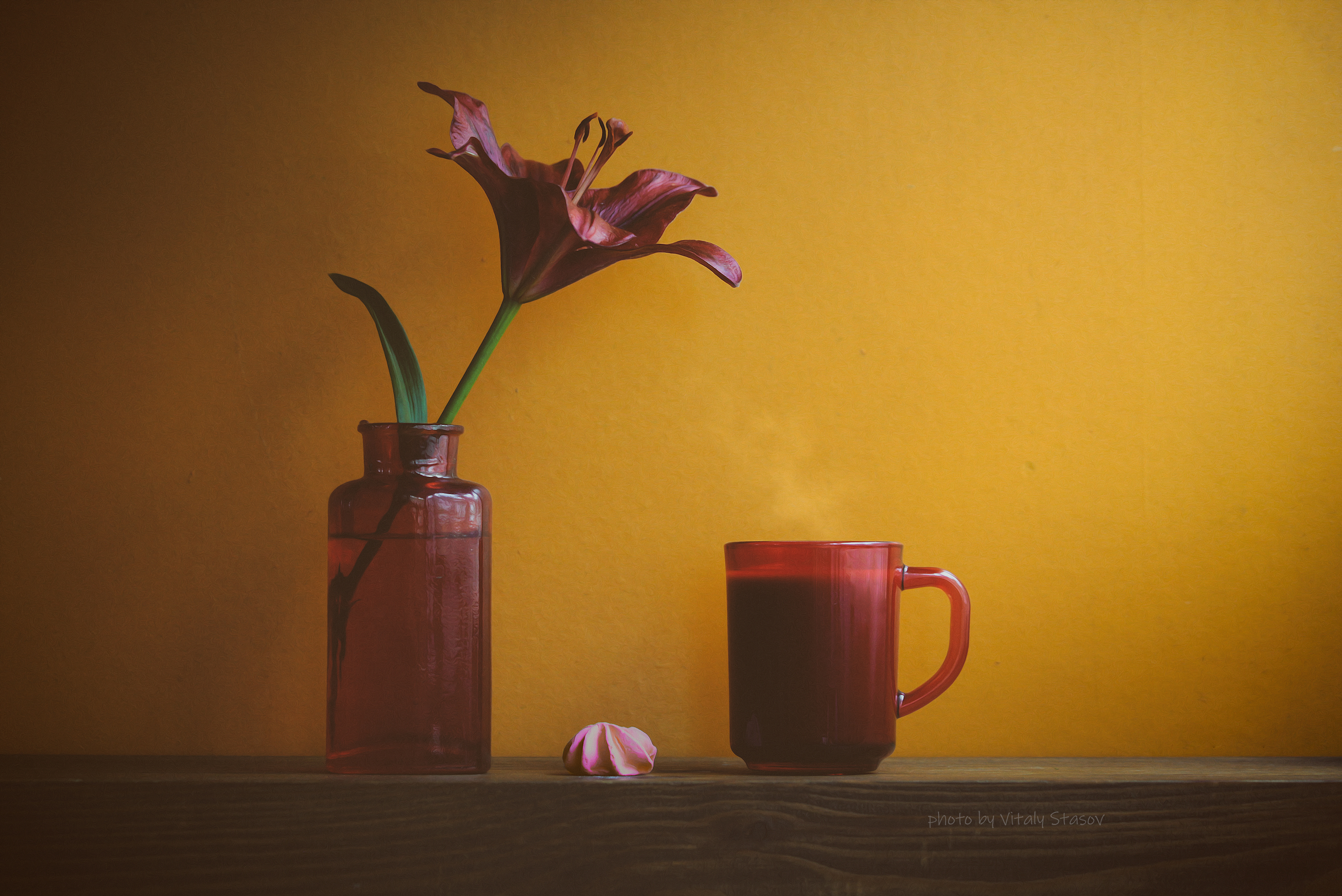 цветы, кофе, натюрморт, напиток, аромат, вкусно, flowers, coffee, still life, drink, aroma, delicious, bouquet , flowers, лилия, Стасов Виталий