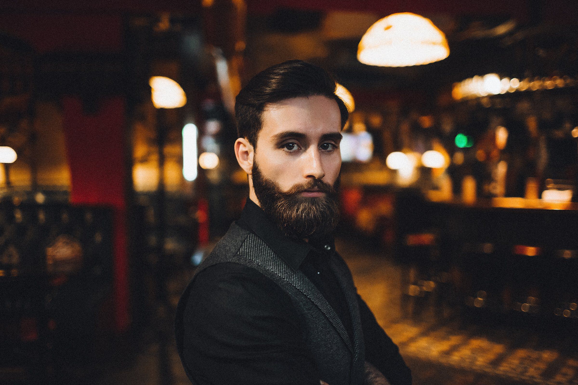 борода, паб, мужской портрет, бородач, Алексей Новопашин