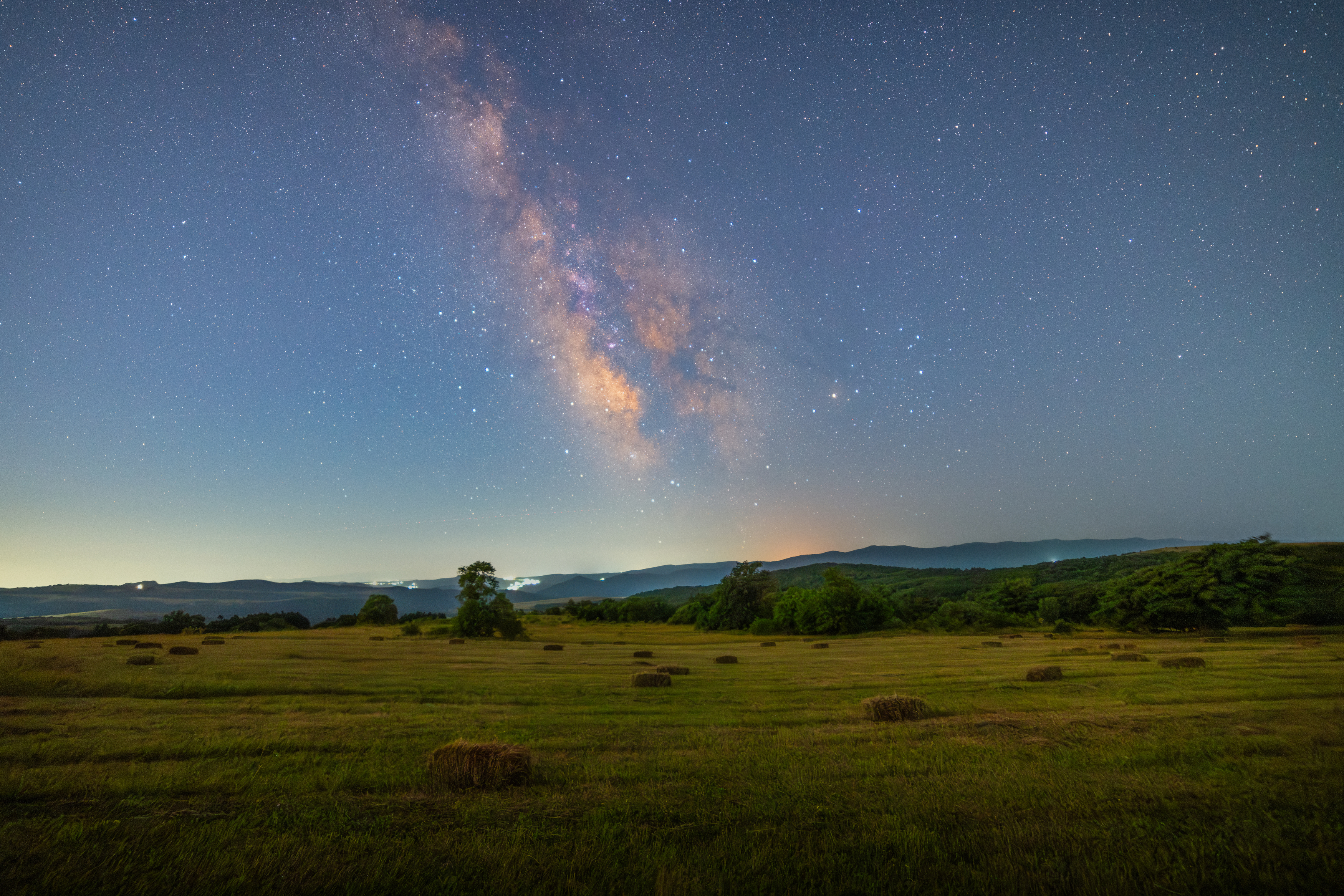 #milkyway, #landscape, Saba Gloveli