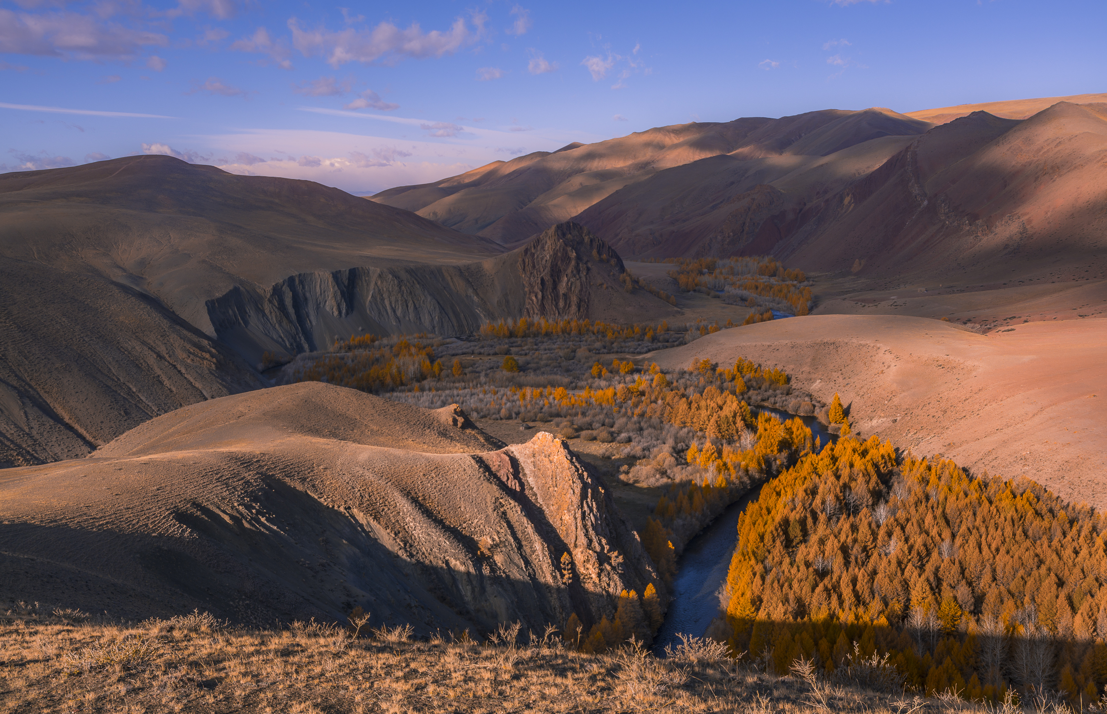 россия, горный алтай,осень,утро, Поляков Андрей