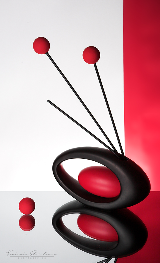 натюрморт, красное, чёрное, vensk, Скородумов Вениамин