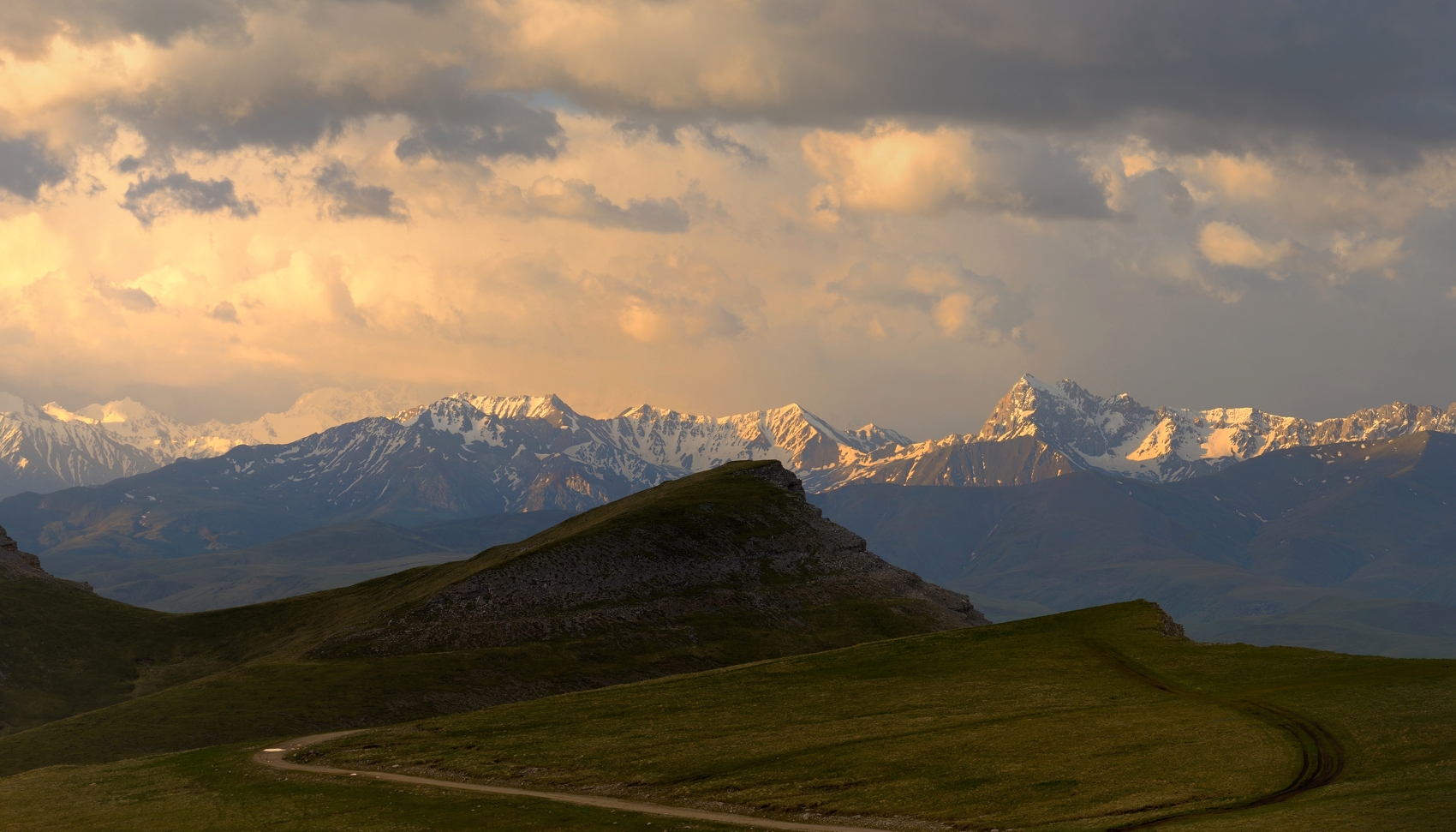 горы лето кавказ канжол, Александр Жарников