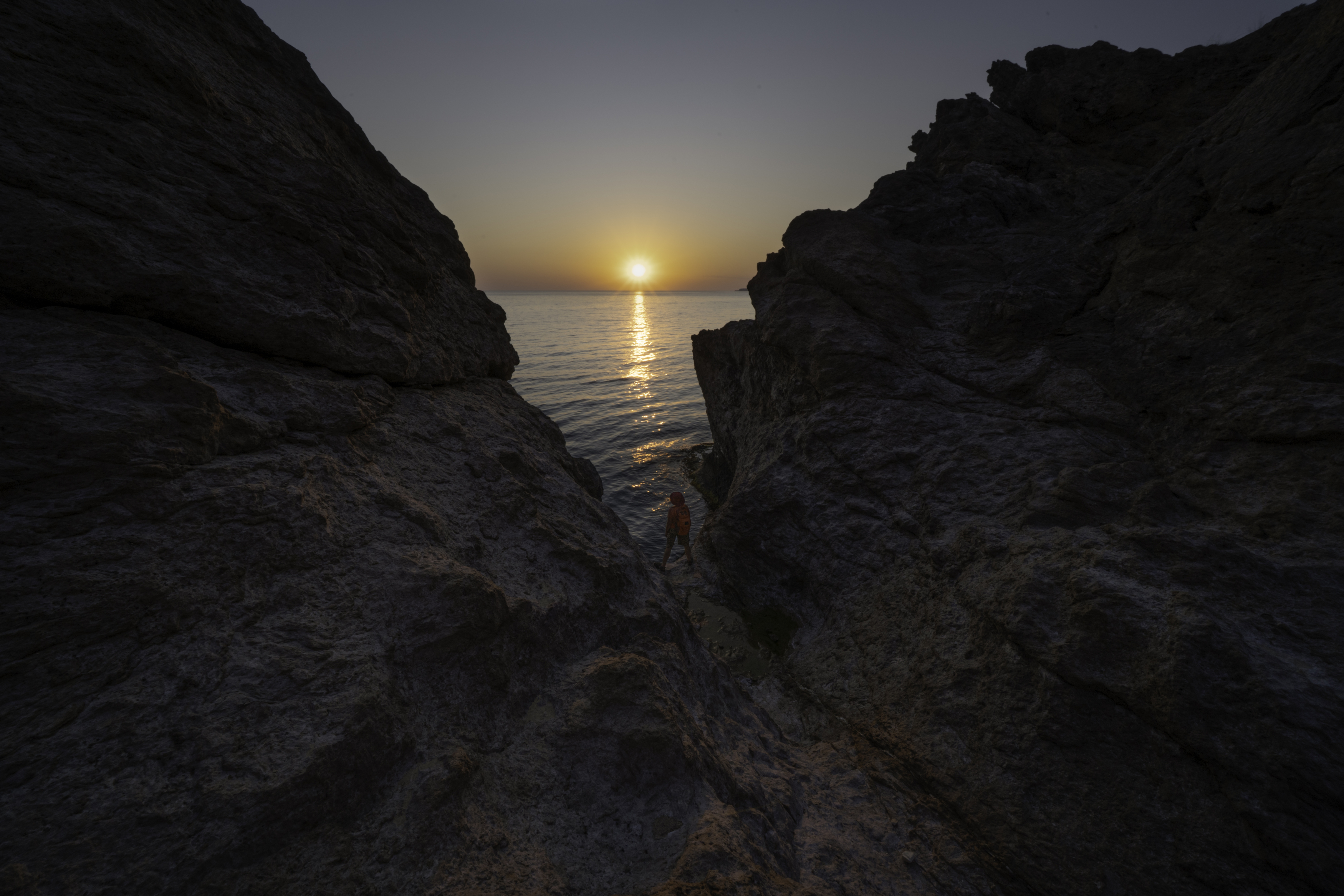 Россия, Крым, Севастополь, мыс Виноградный, закат,, Гаврилов Юрий