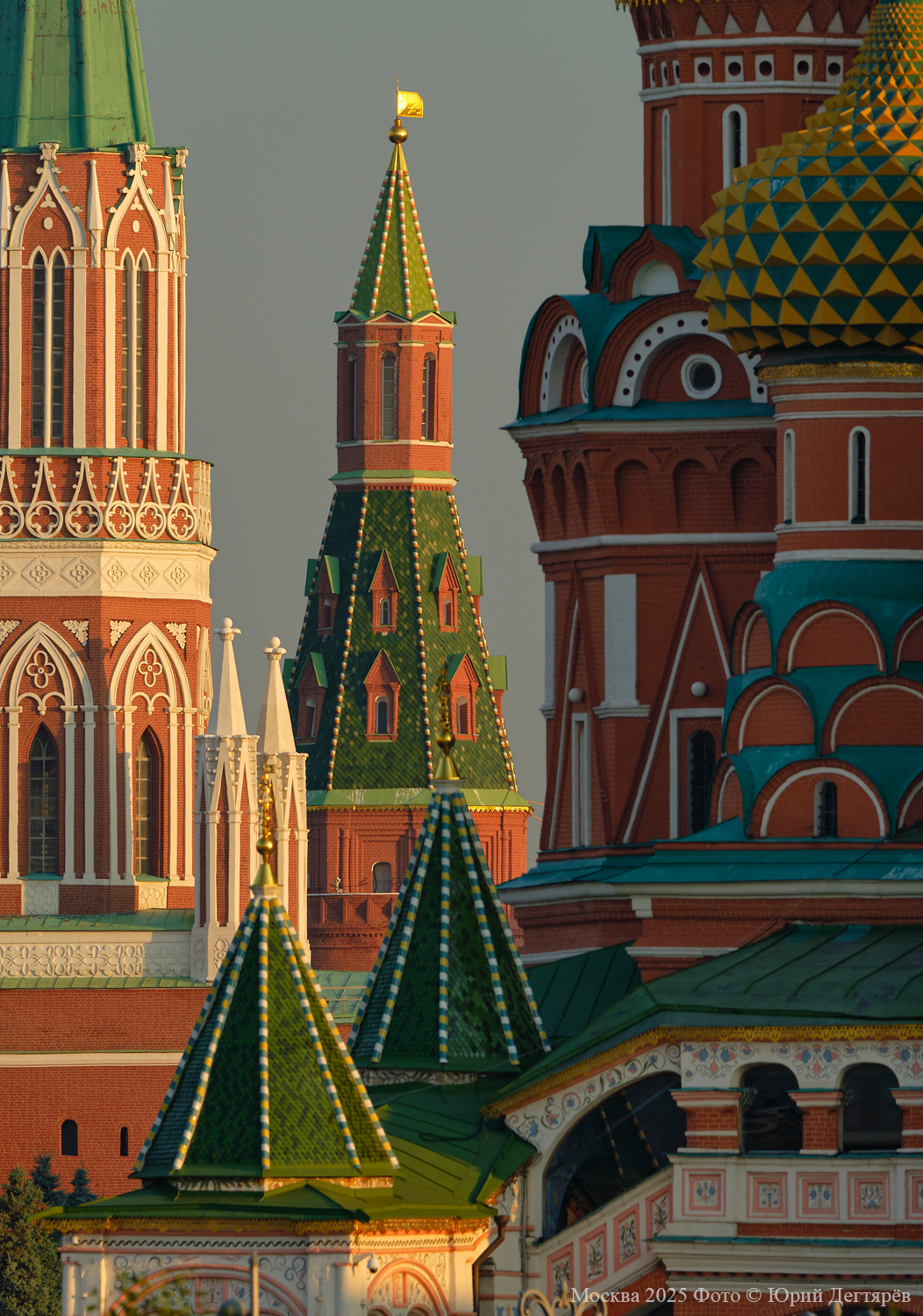 москва, кремль, башни, красная, площадь, город, столица, сказка, Дегтярев Юрий