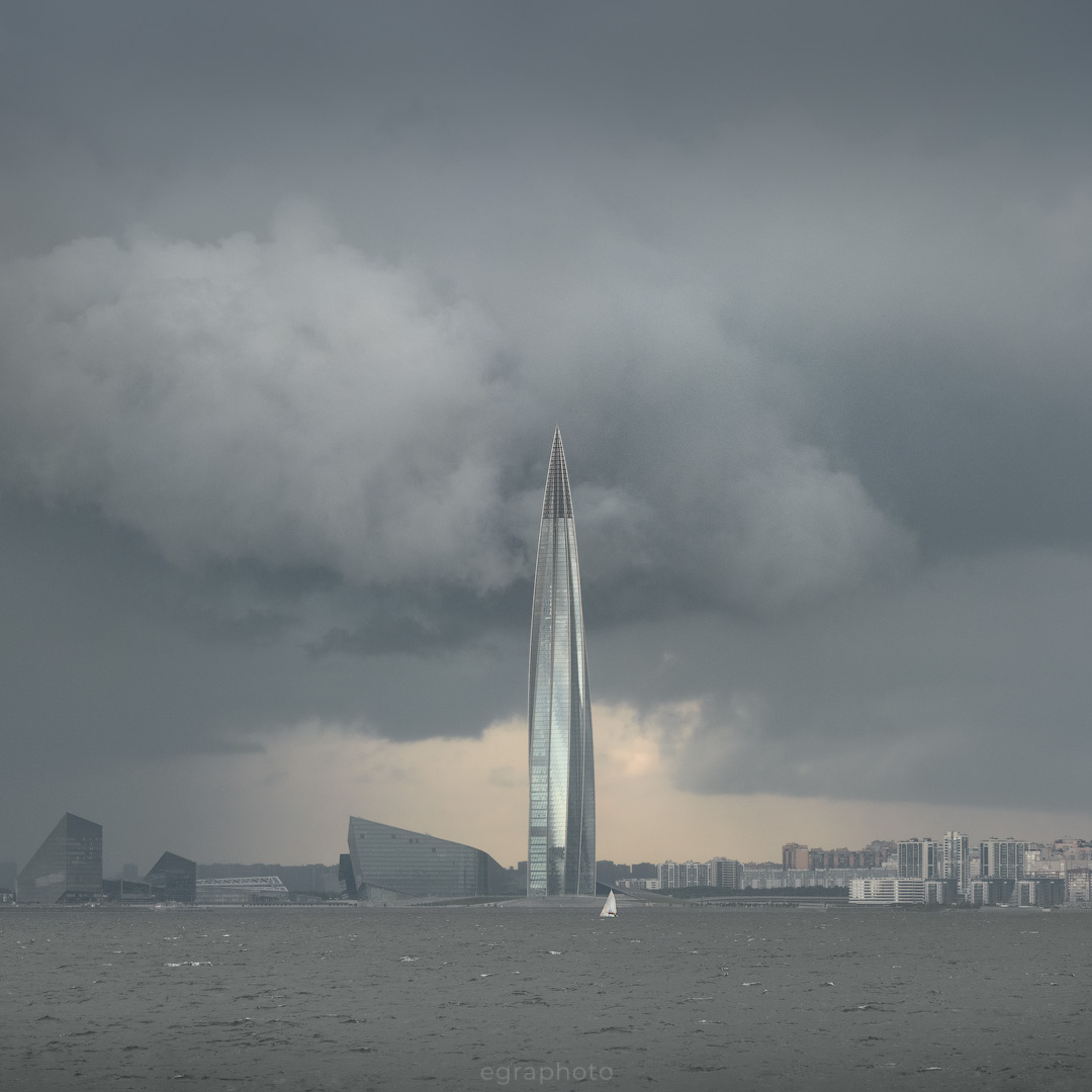 лахта-центр, санкт-петербург, спб, питер, петровский фарватер, россия, Рябенький Александр