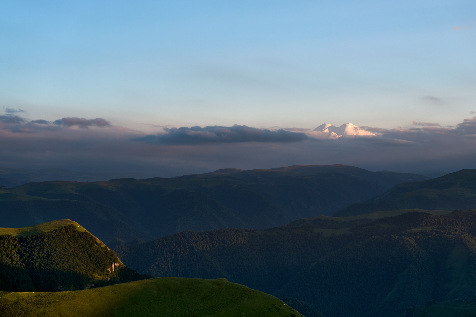 горы, пейзаж, эльбрус, Бубнов Станислав