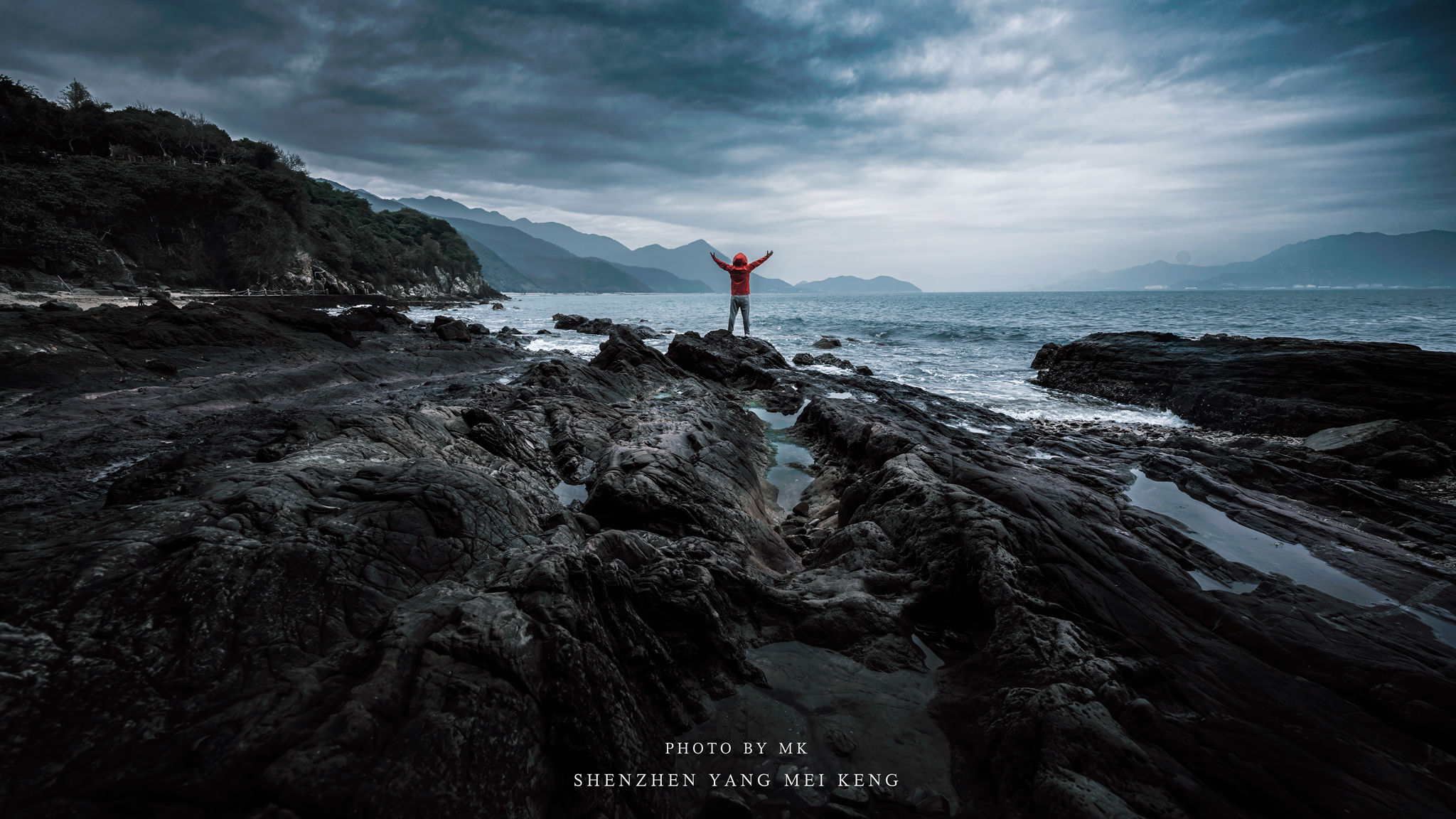 beach, Yang TianFeng