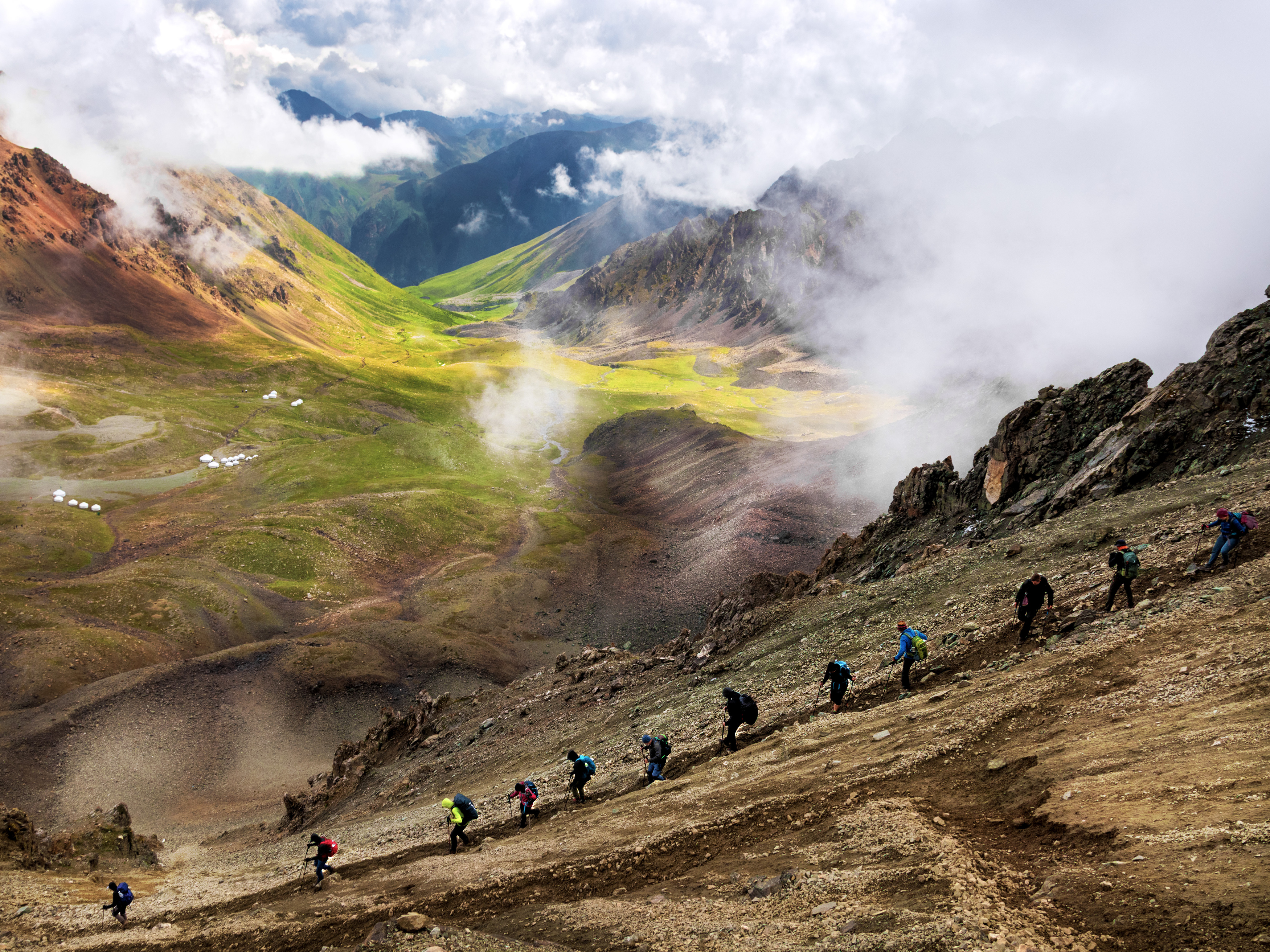 пейзаж, киргизия, киргизстан, Evgeniy Savikov