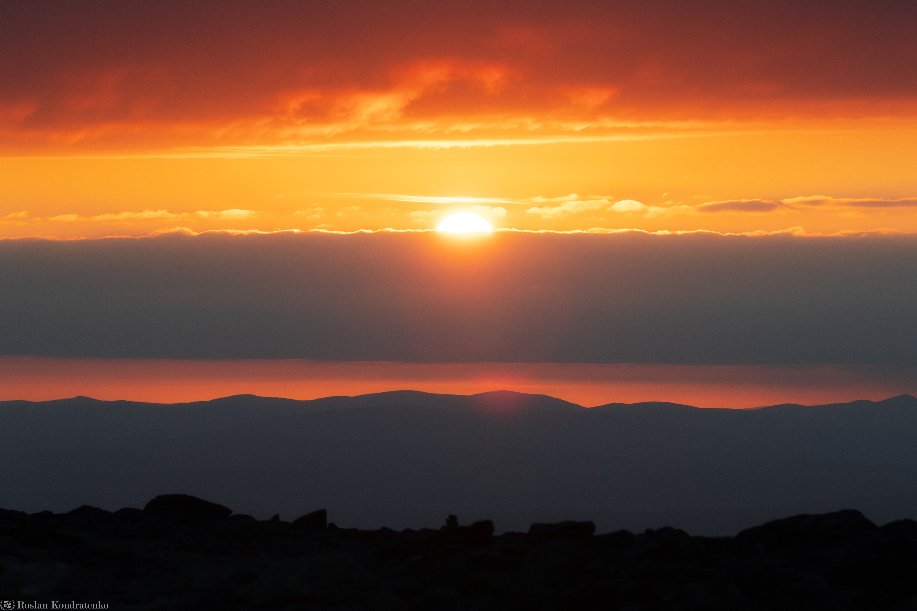 Ловозерские Тундры, закат, Кондратенко Руслан