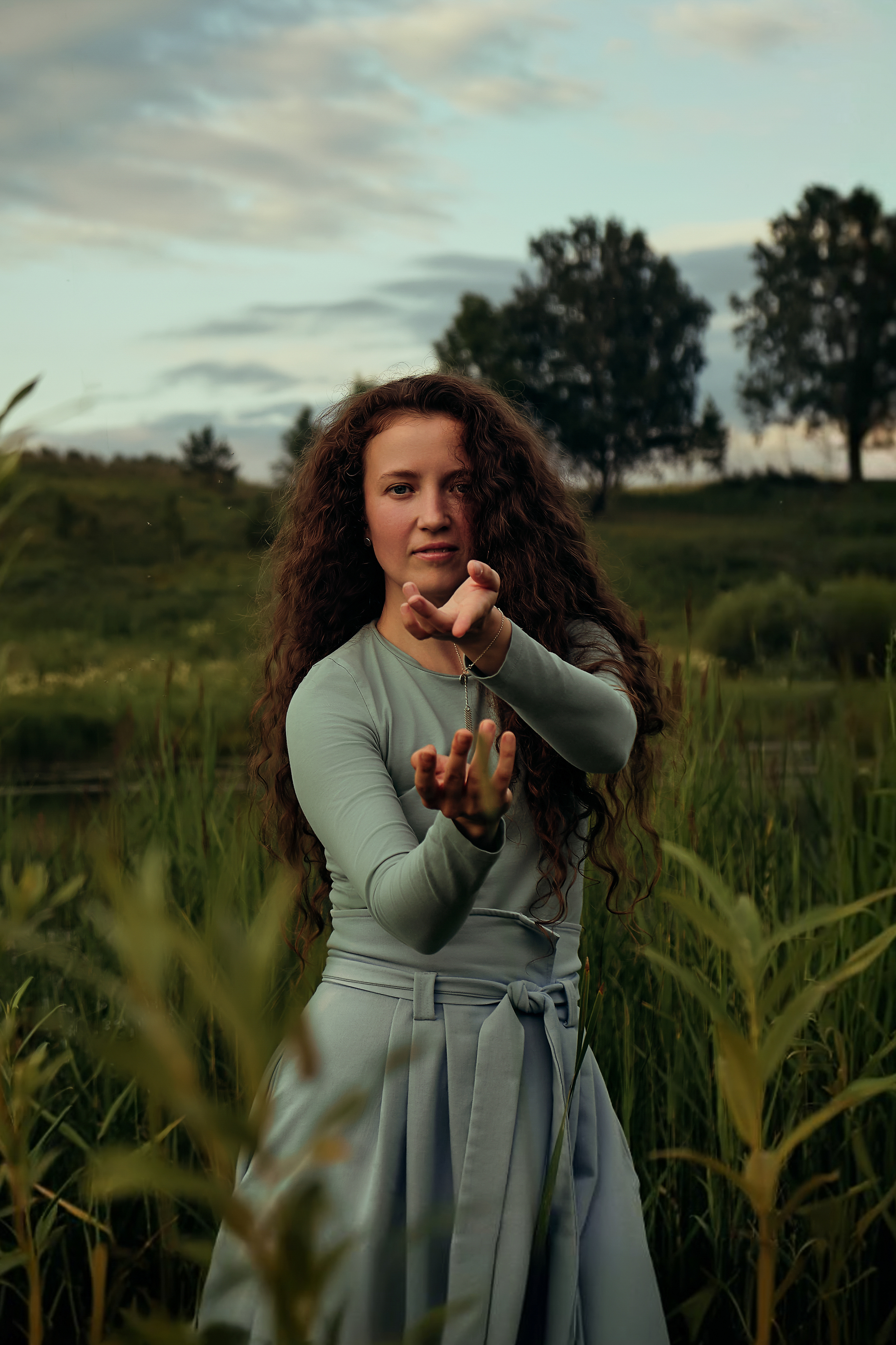 наяда, у озера, Мария Колчанова