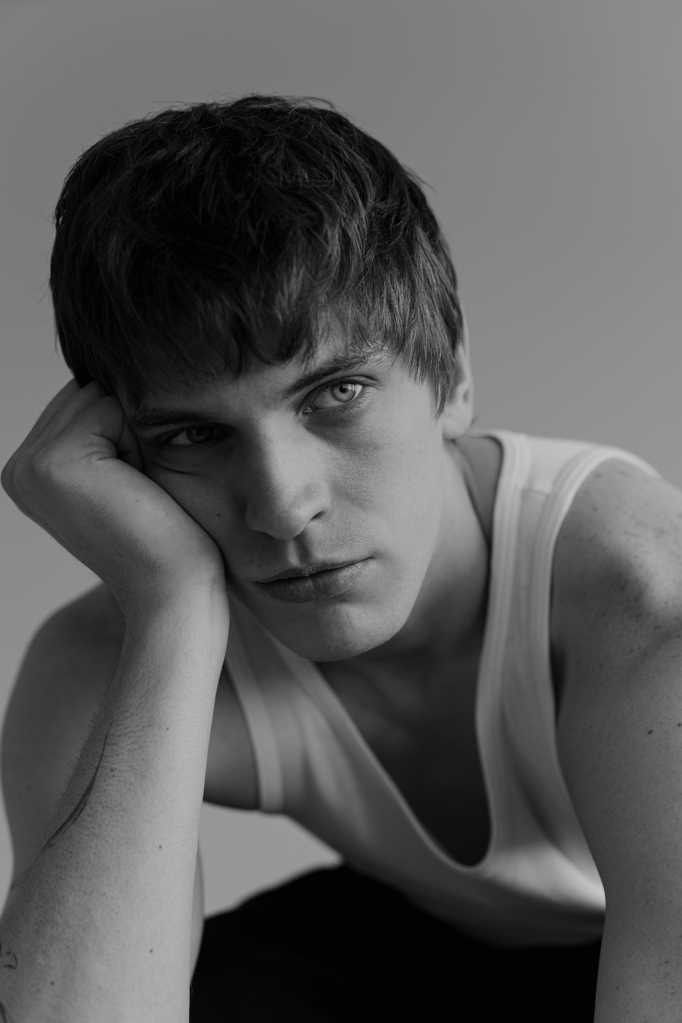 мужской портрет, мужчина, мужская съемка, black and white, male, men, актер, модель, Брагида Ольга