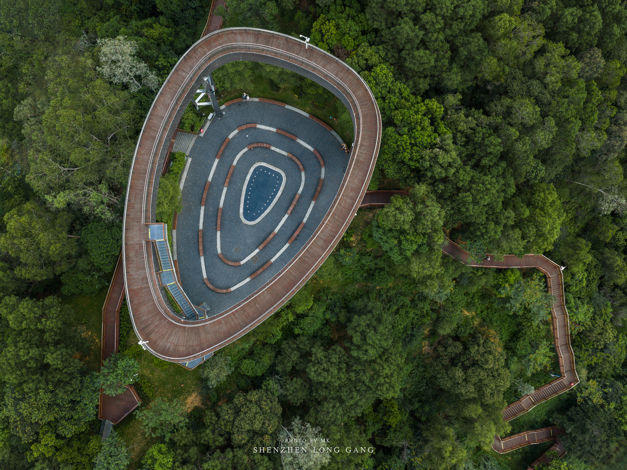 park  aerial photo, Yang TianFeng