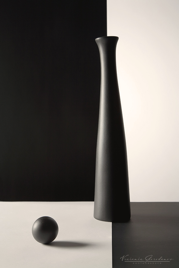 натюрморт, белое, чёрное, vensk, Скородумов Вениамин