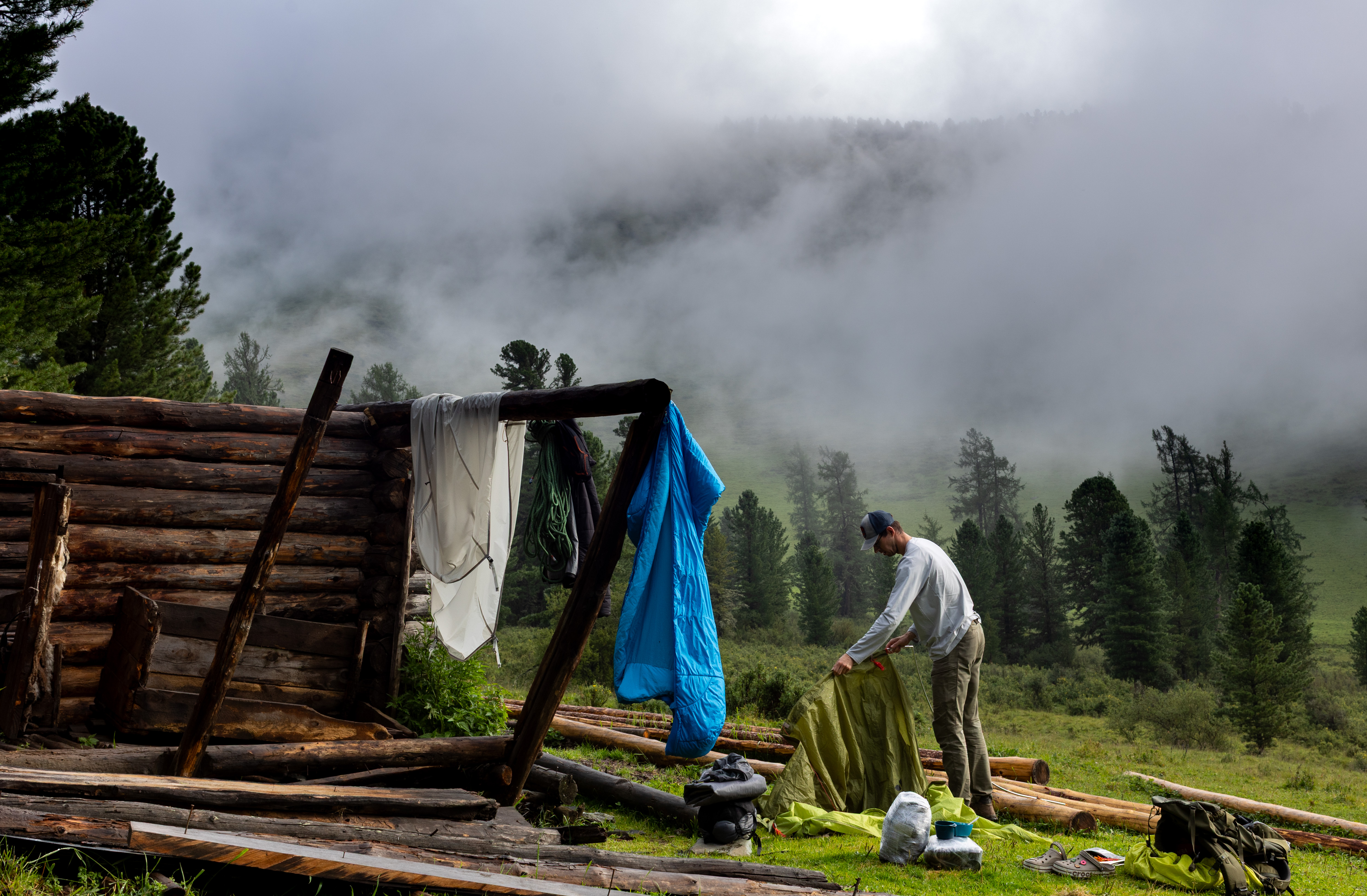 горный, алтай., катунский, хребет., река, акчан., Сильва Татьяна