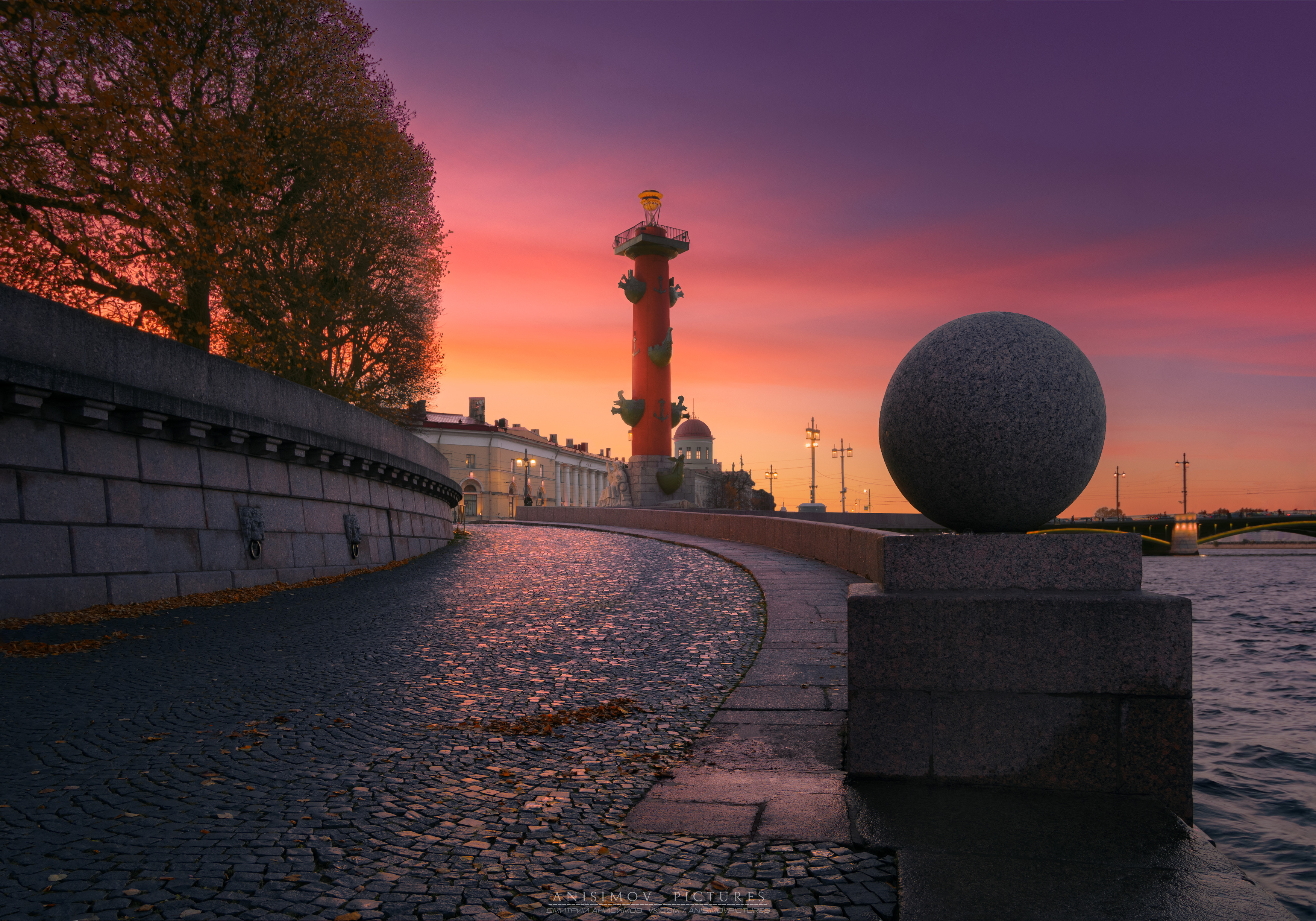 закат осень санкт-петербург, Анисимов Дмитрий