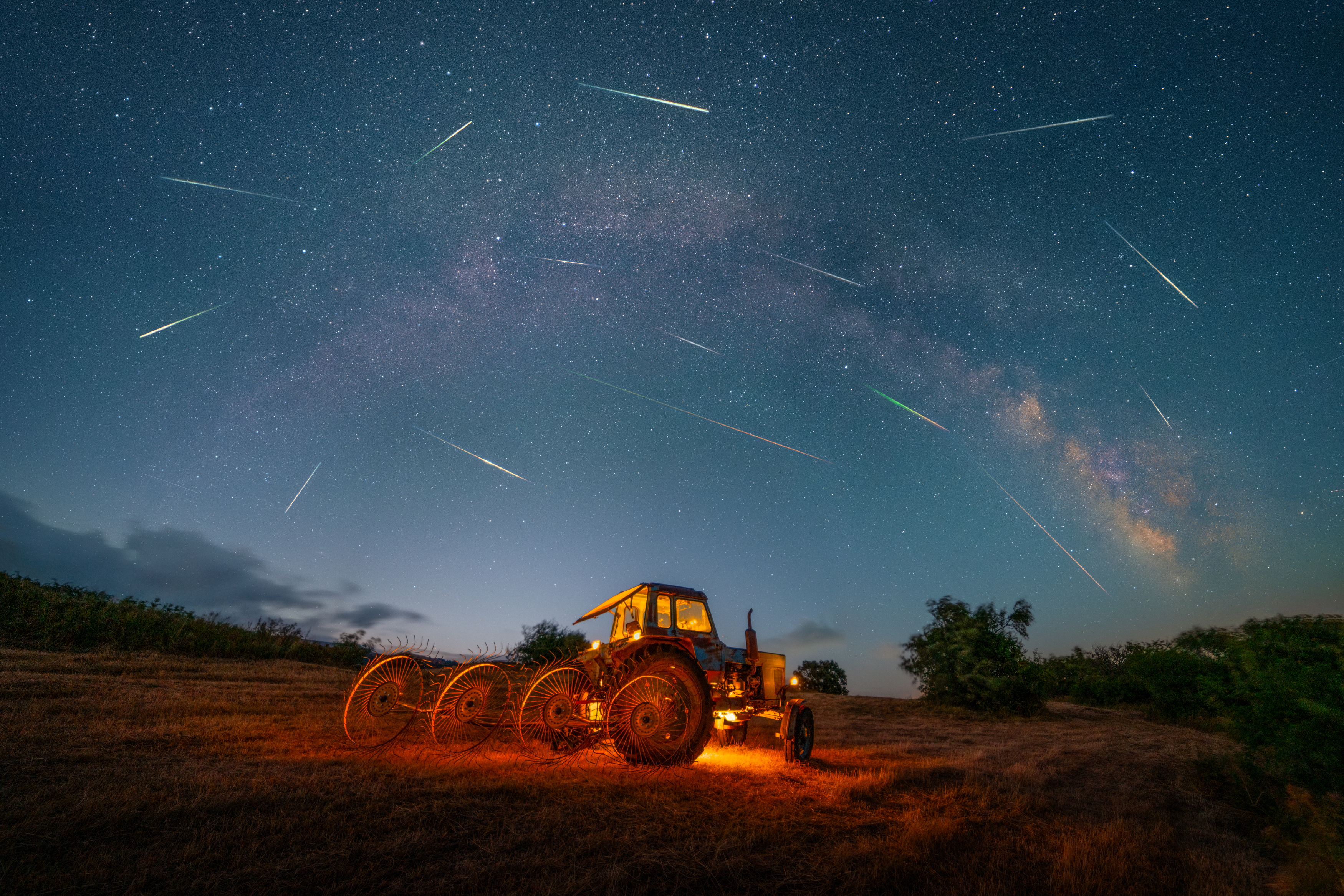 #perseids, #milkyway, #astrophotography, Saba Gloveli