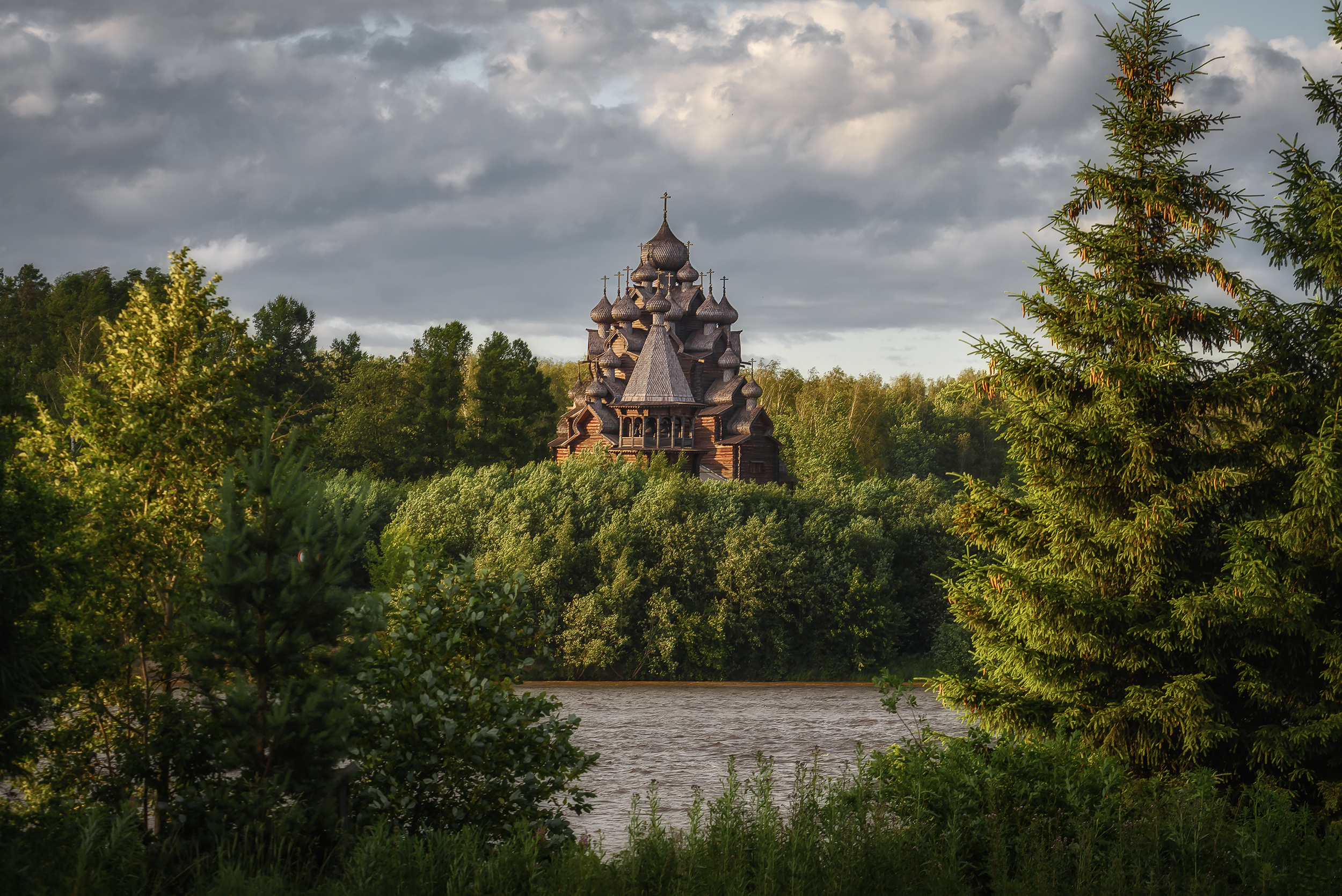 санкт-петербург, питер, город, храм, нева, деревянное зодчество, Zakharov Armen