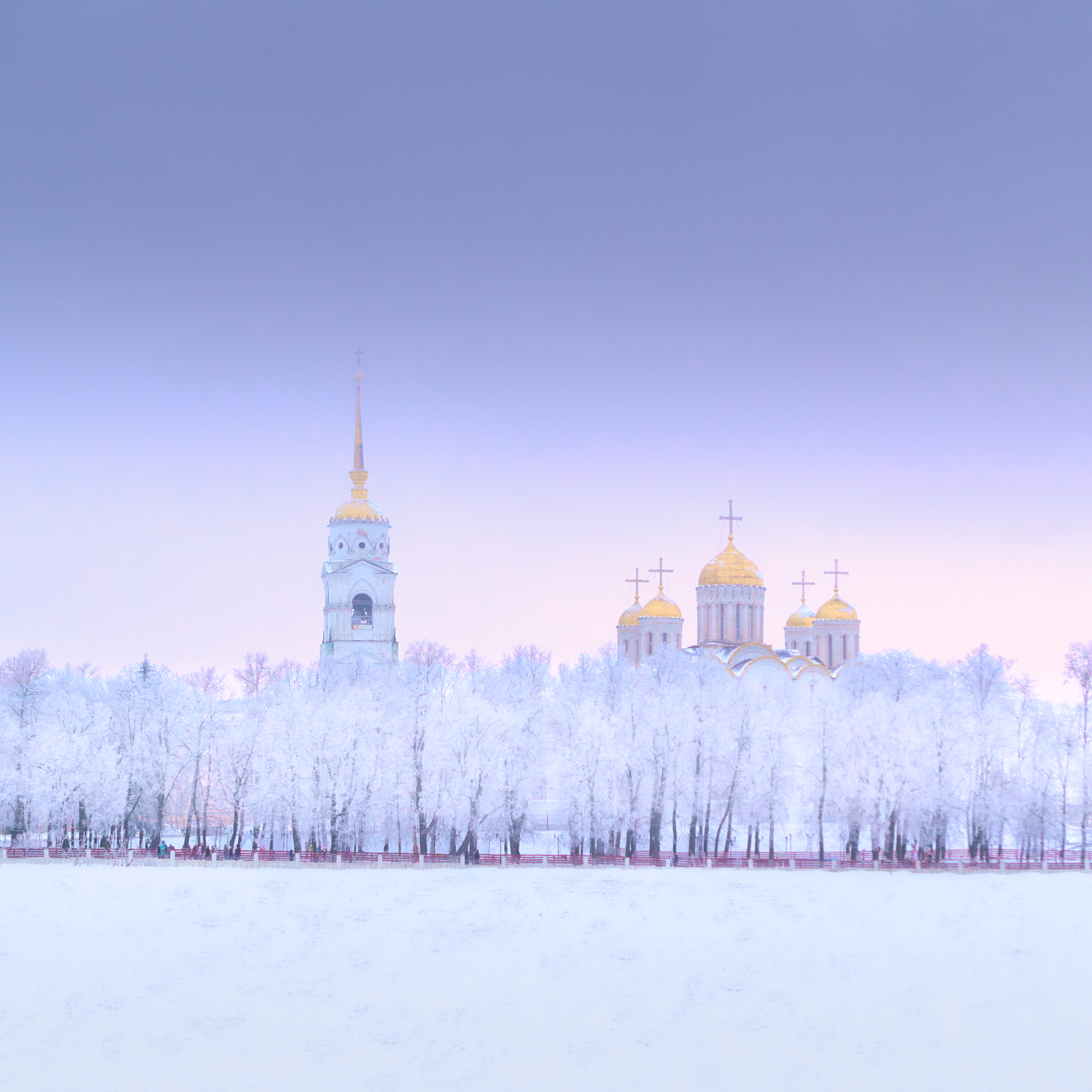 зимний, пейзаж, панорама, город, небо, золото, купола, храм, церковь, красочно, закат, архитектура, winter, landscape, panorama, city, sky, golden, domes, temple, church, colors, sunset, winter, snow, snowy, weather, architecture, Лебедев Кирилл