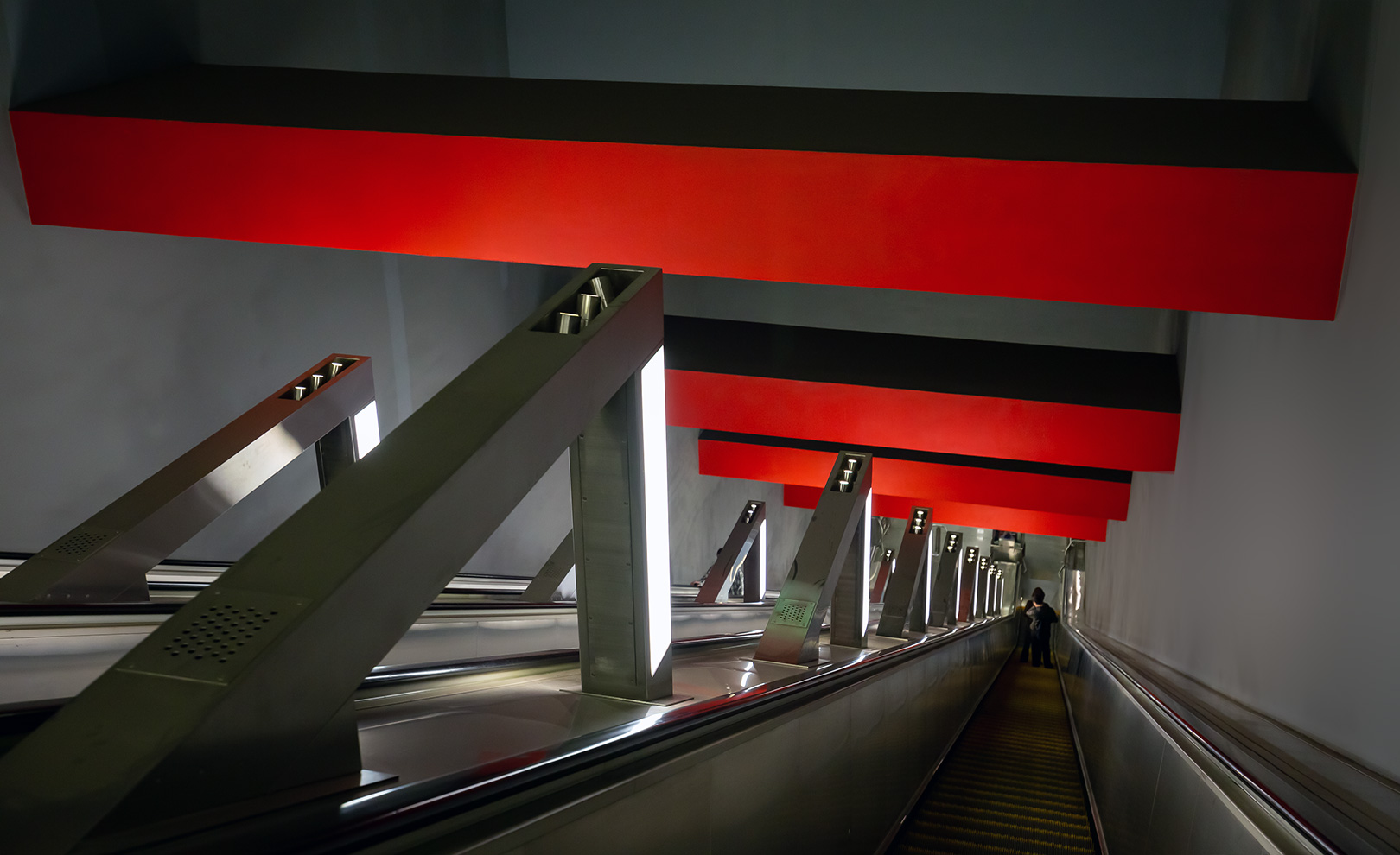 москва, метро, метрополитен, эскалатор, мнёвники,, Виктор Климкин