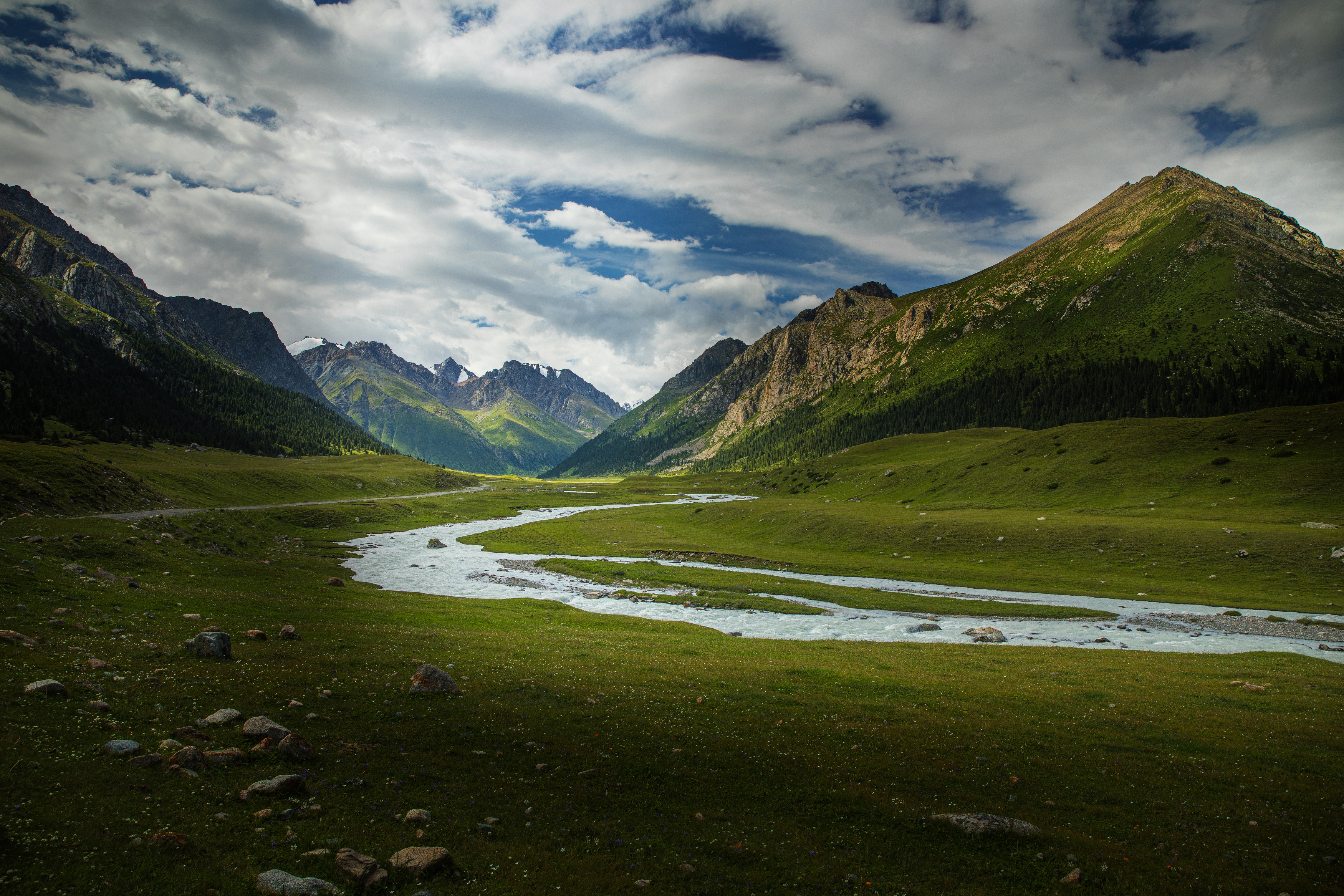 abashkin sergey, абашкин сергей, природа, forest, nature, пейзаж, тургень-аксу, горы, кыргызстан, облака, ущелье,  тяньшань, скалы, киргизия,  перевал, Абашкин Сергей