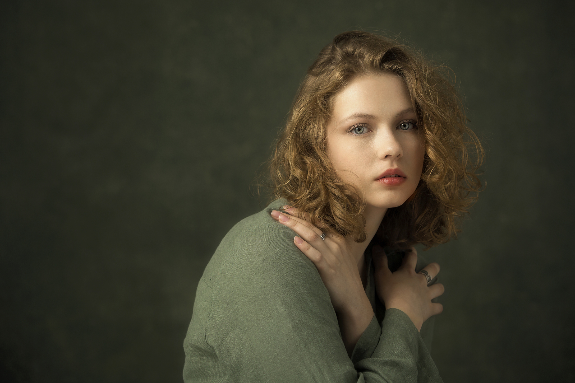 портрет, девушка, Алексей Назаров