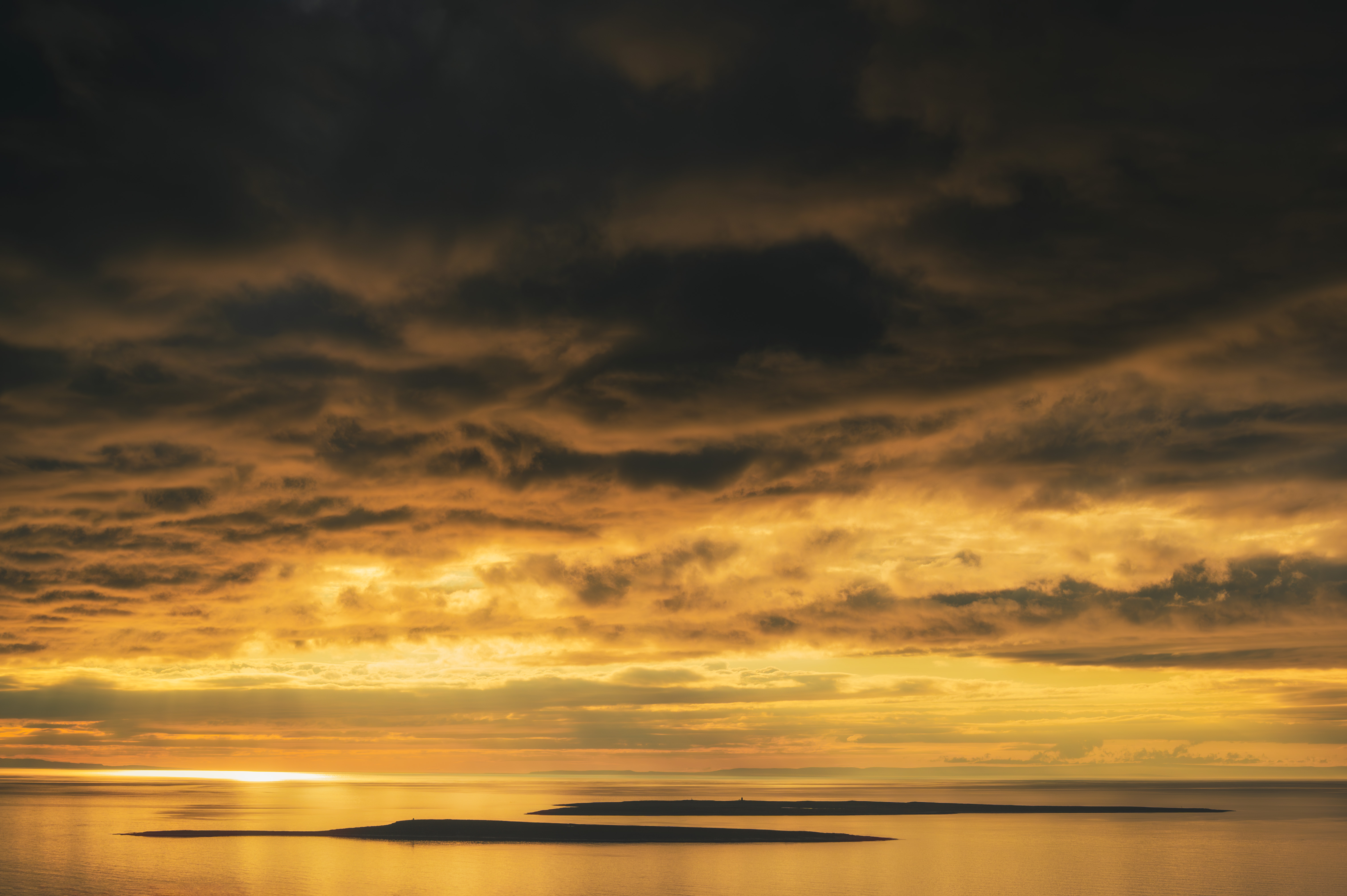sunset, kola pennsula, kola, northern, landscape, sunlight, clouds, island,, Бугримов Егор