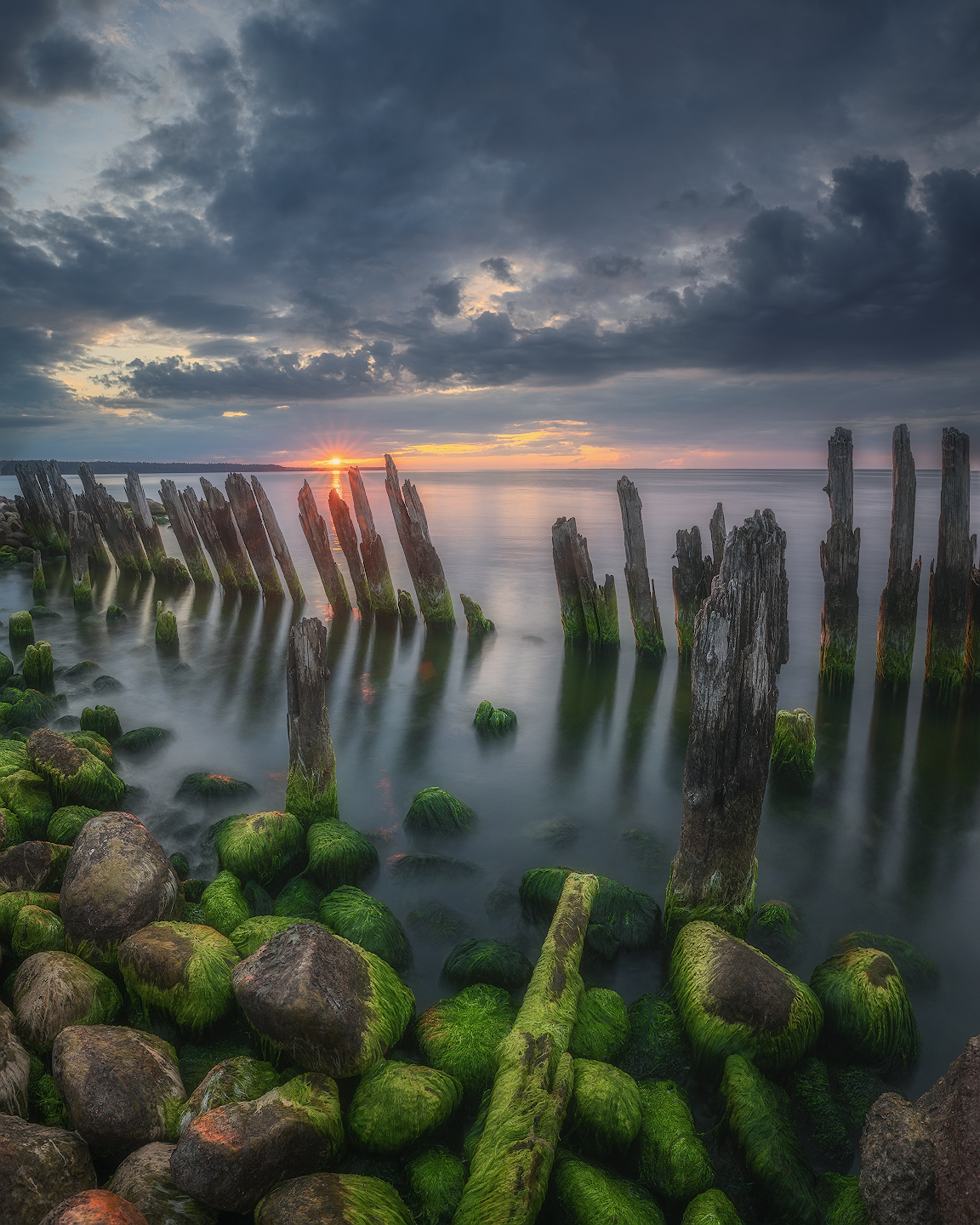 закат, ленобласть, финский залив, Марголин Алексей