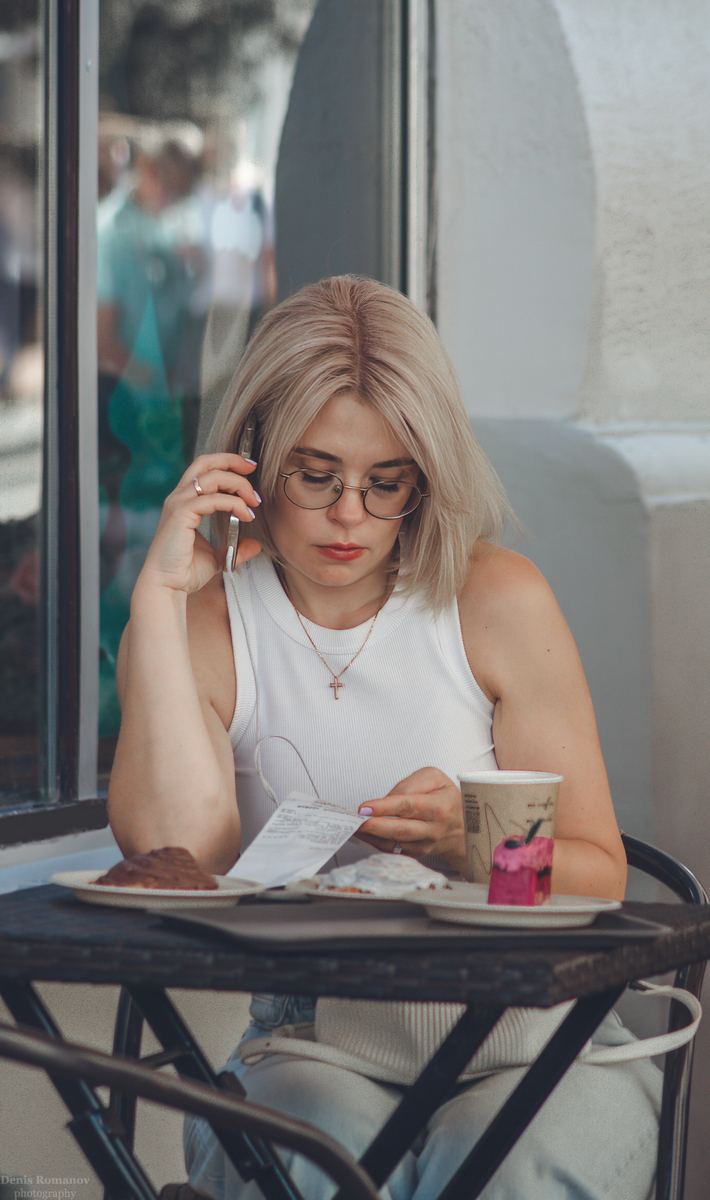 портрет, девушка, стрит, street, girl, portrait, Denis Romanov