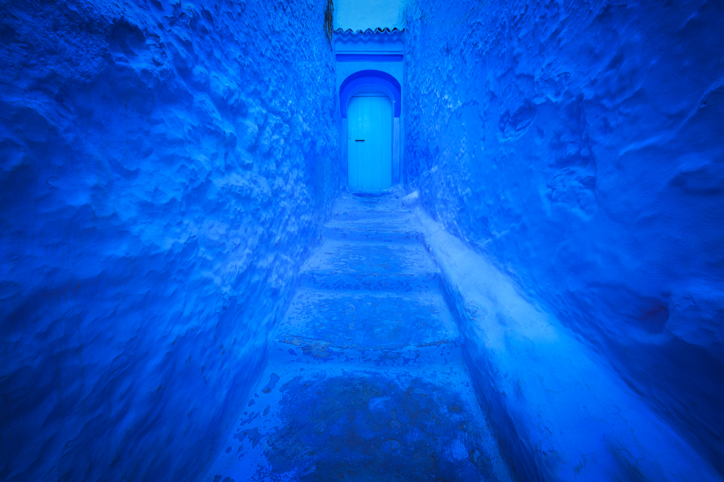 blue city, blue, street, шефшауэн, марокко, maroc, marocco, door, cheuchauen, Kaznov Stanislav