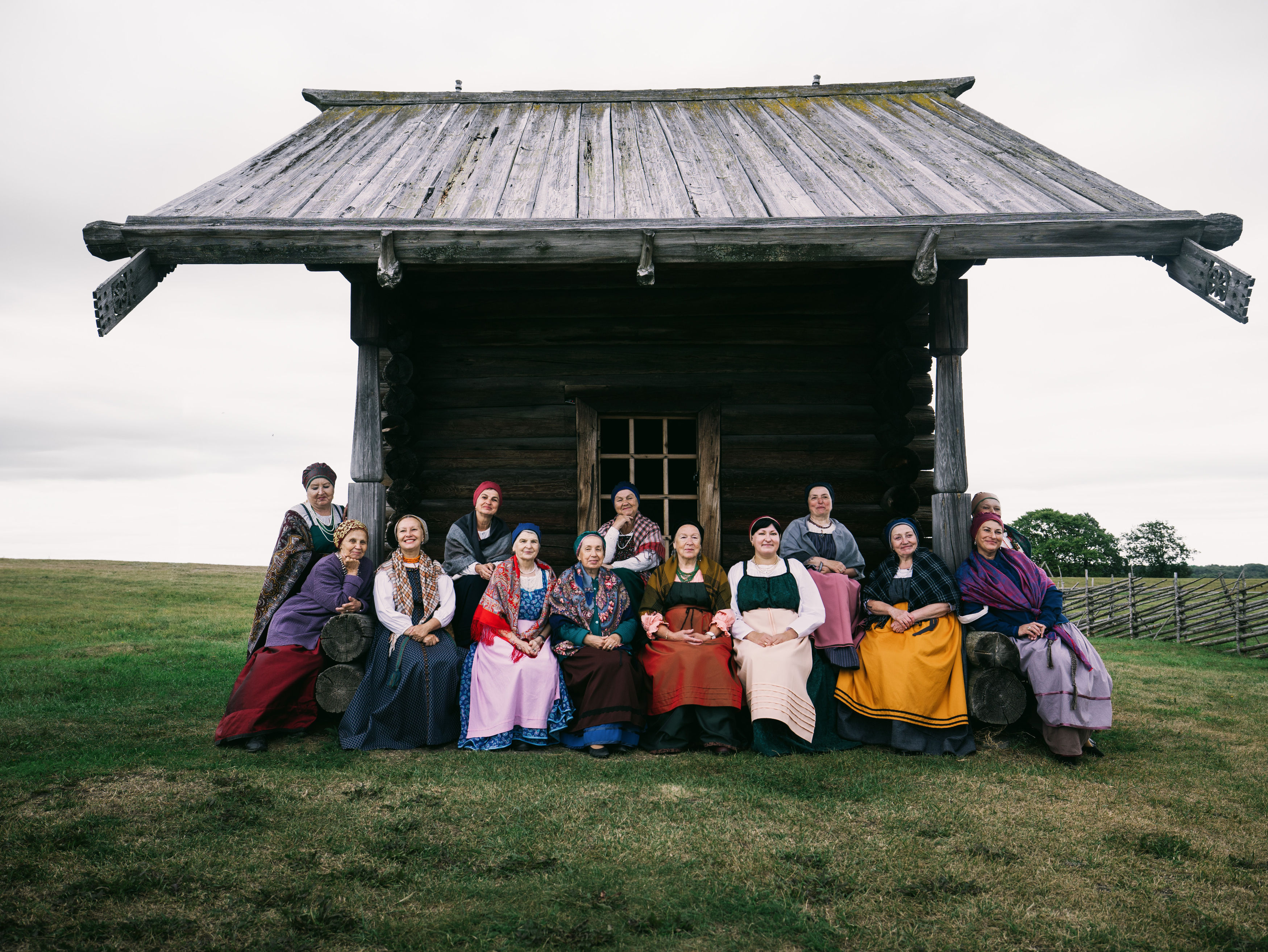 групповой портрет, кижи, этнический, Терников Александр