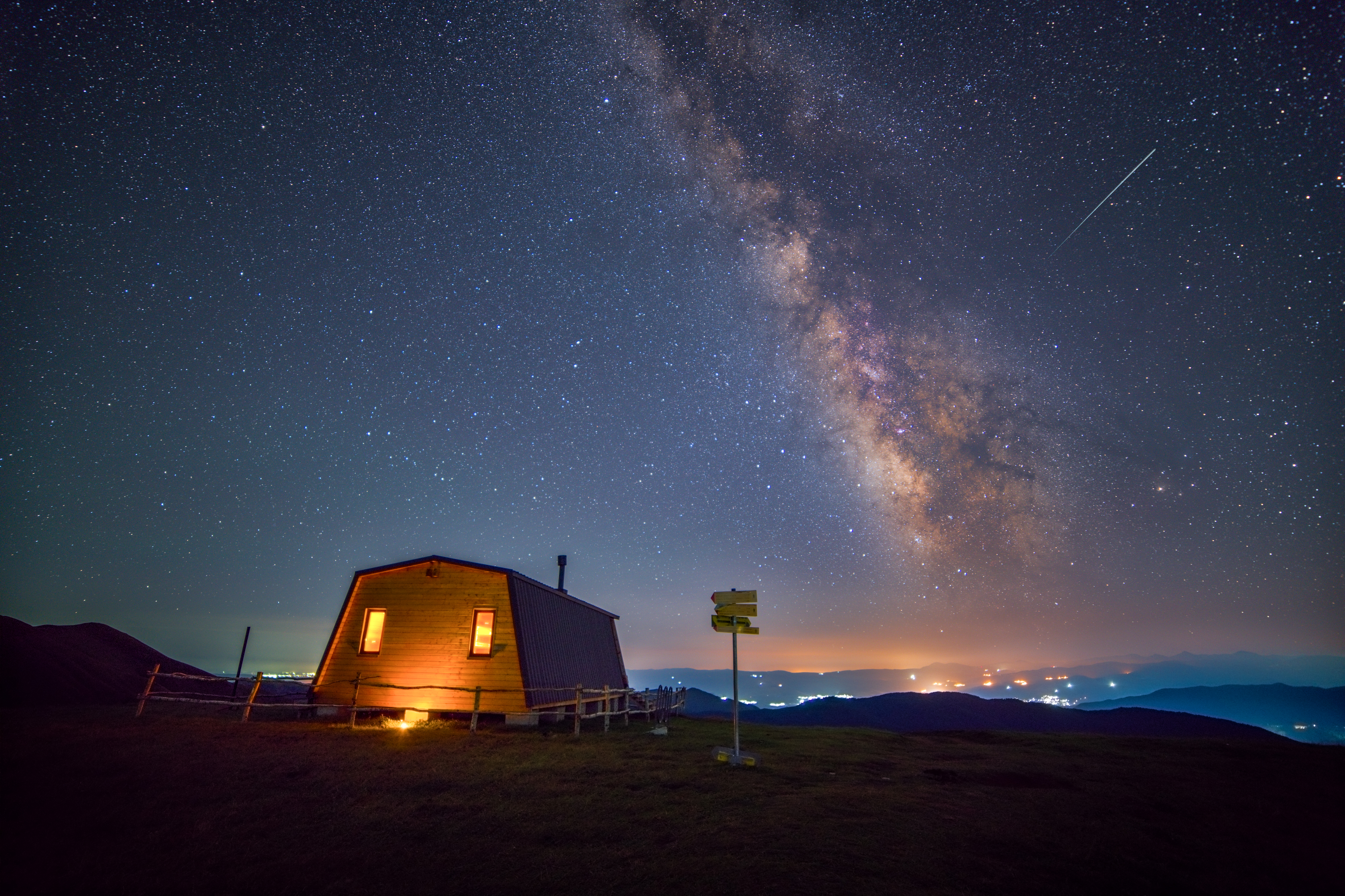 #milkyway, #landscape, #night, Saba Gloveli