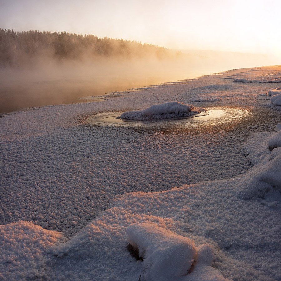пейзаж,природа,река,зима,север, Алексей Сафаров