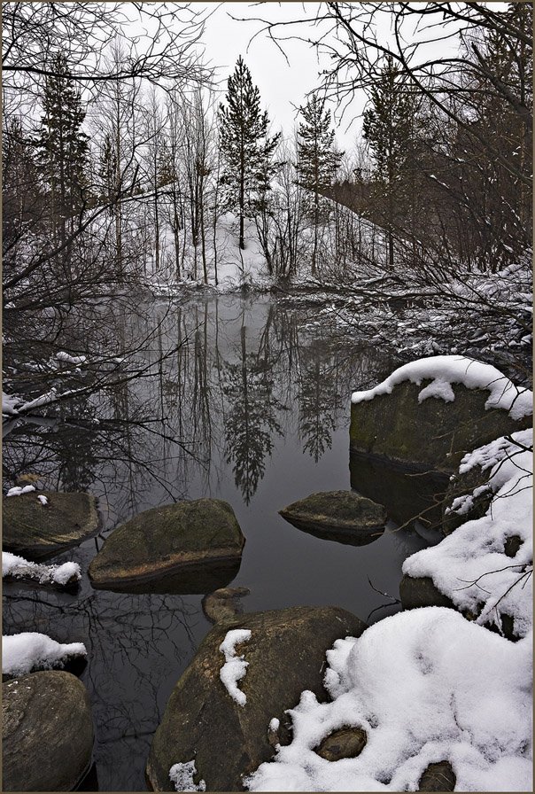природа,север,зима,пейзаж, Алексей Сафаров