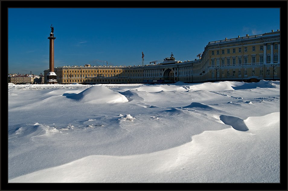 петербург, центр, дворцовая, зима, Kirill Shapovalov