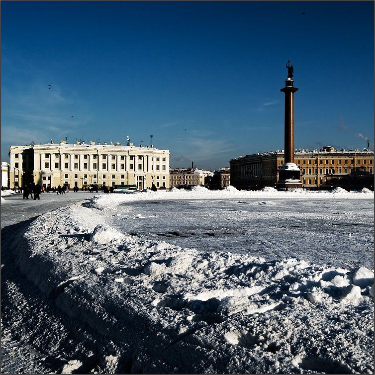 петербург, центр, дворцовая, зима, Kirill Shapovalov