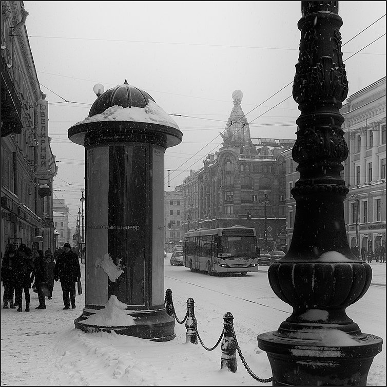 петербург, центр, невский, зима, абсолютный шедевр, Kirill Shapovalov