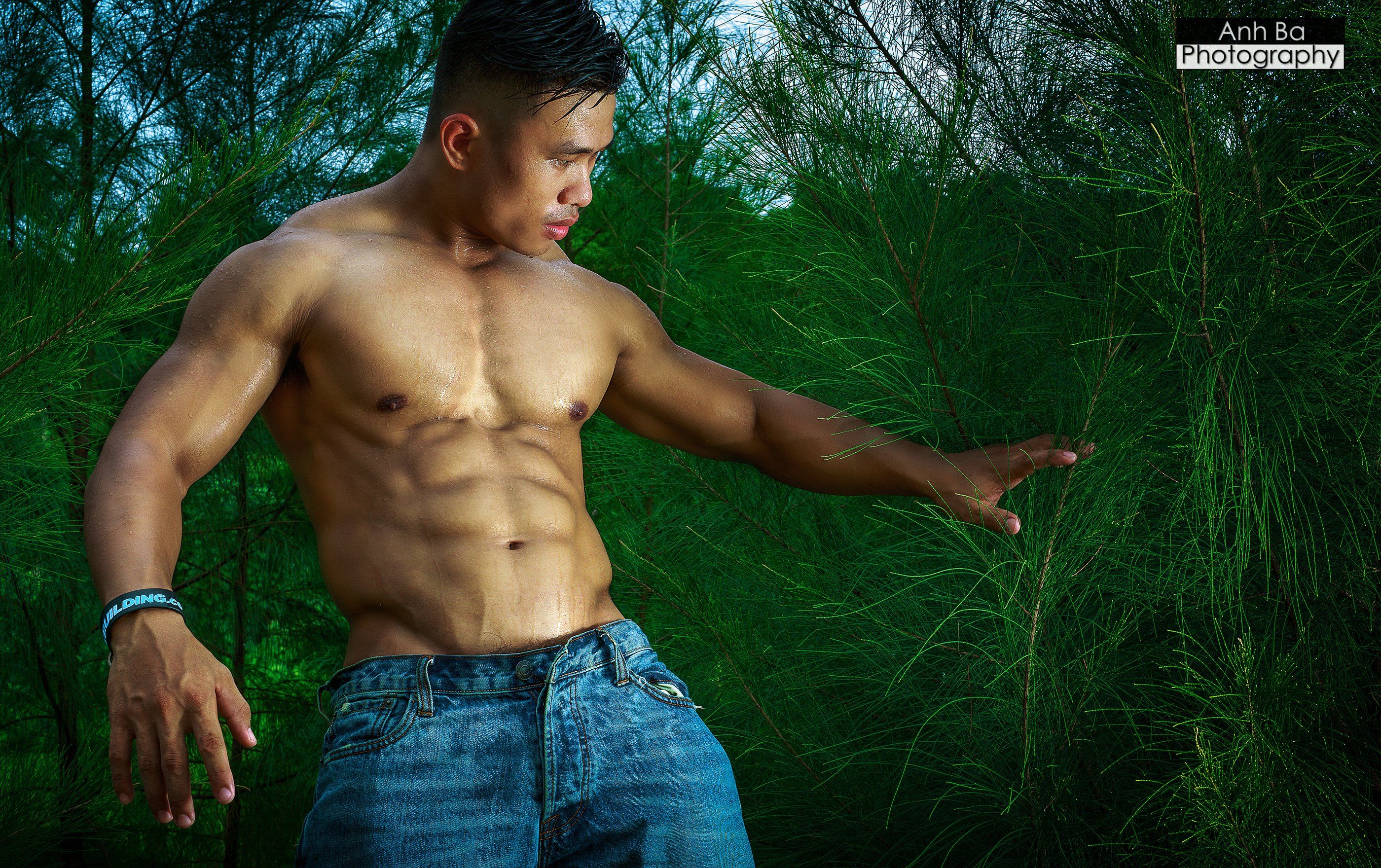 AnhBa fitness muscle Vietnam, Nguyen Phong