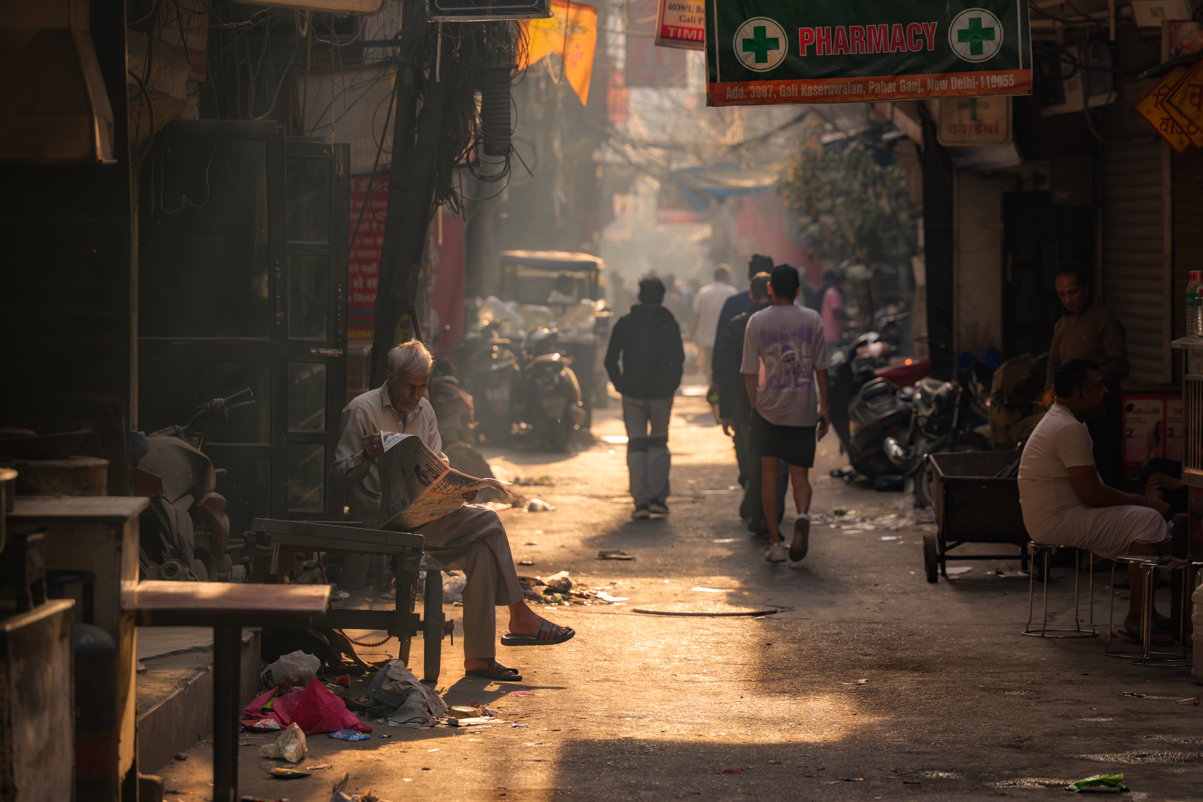 индия, стрит, india, delhi, дели, main bazaar, Kaznov Stanislav