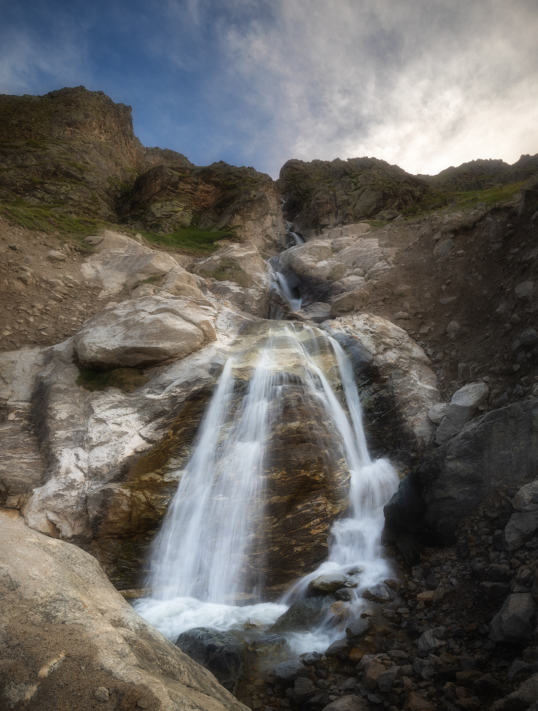 безенги, кавказ, горы, водопад, Марголин Алексей